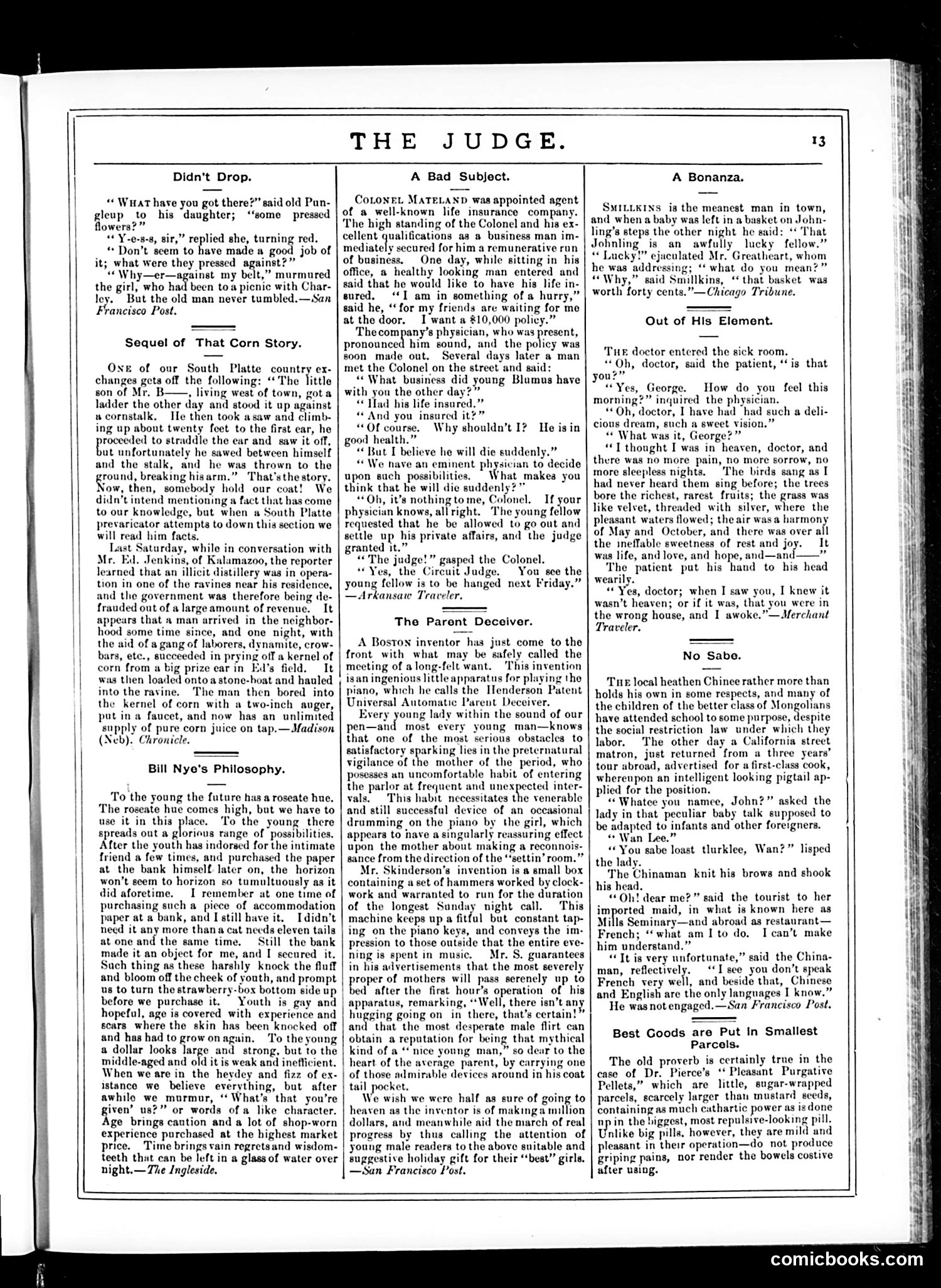 Judge — February 7, 1885 — page 13 of 16