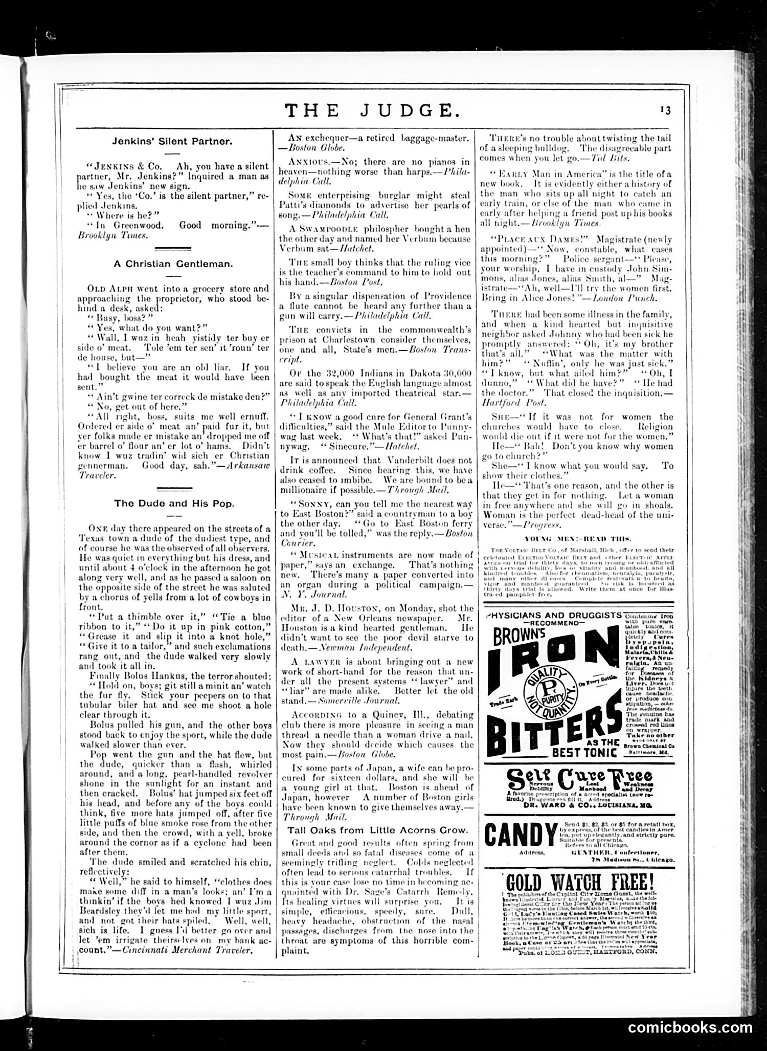 Judge — February 14, 1885 — page 13 of 16