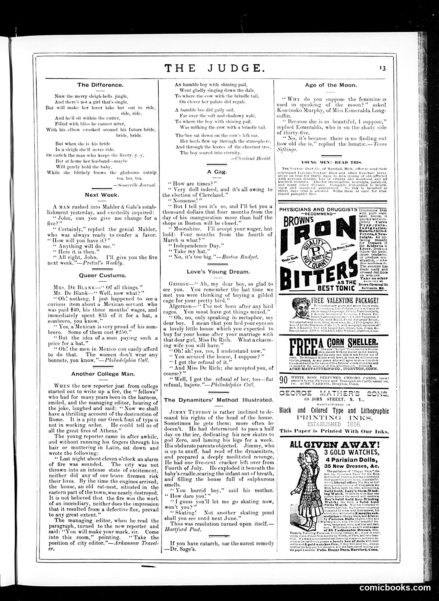 Judge — February 28, 1885 — page 13 of 16