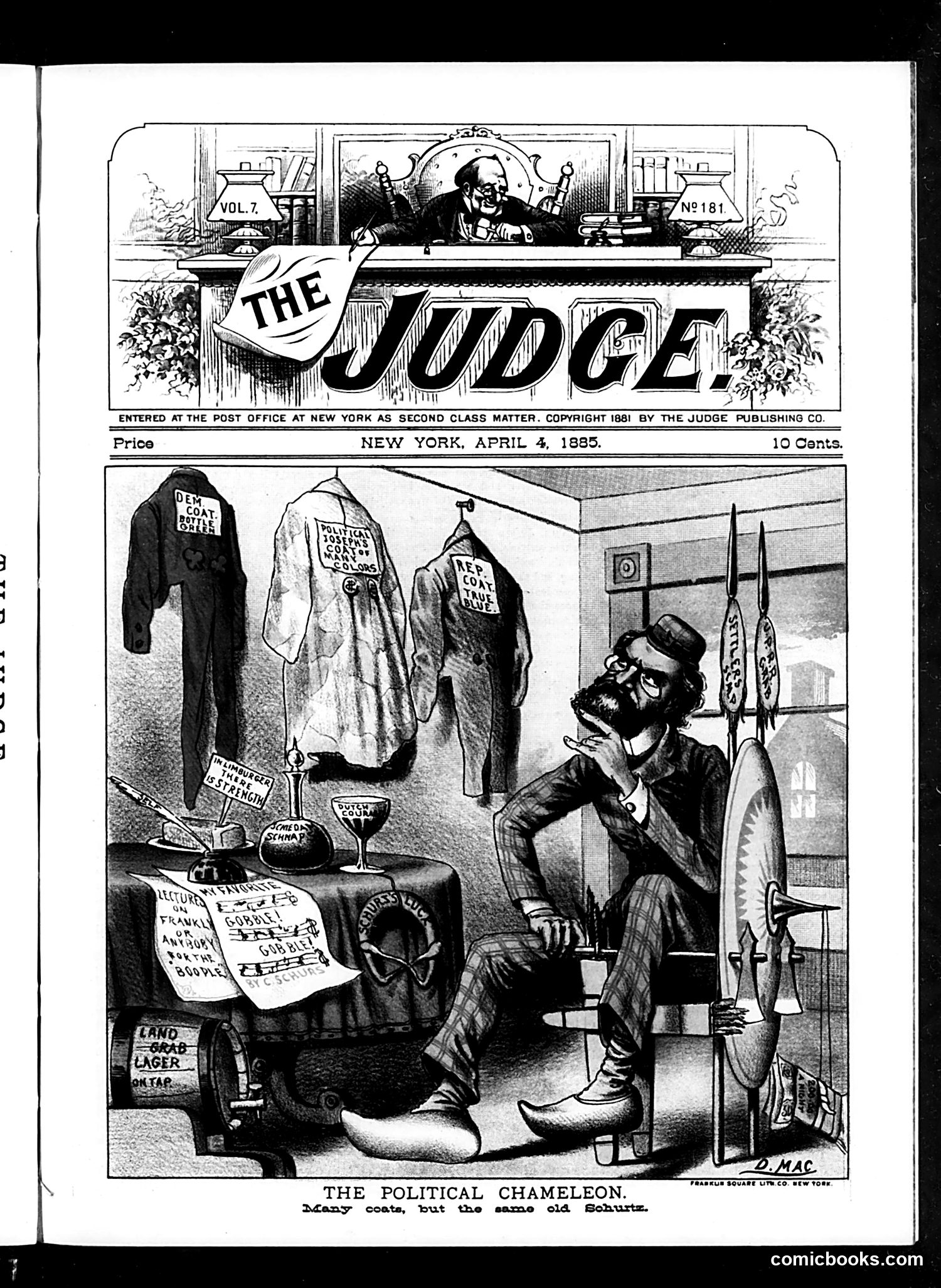 Judge — April 4, 1885