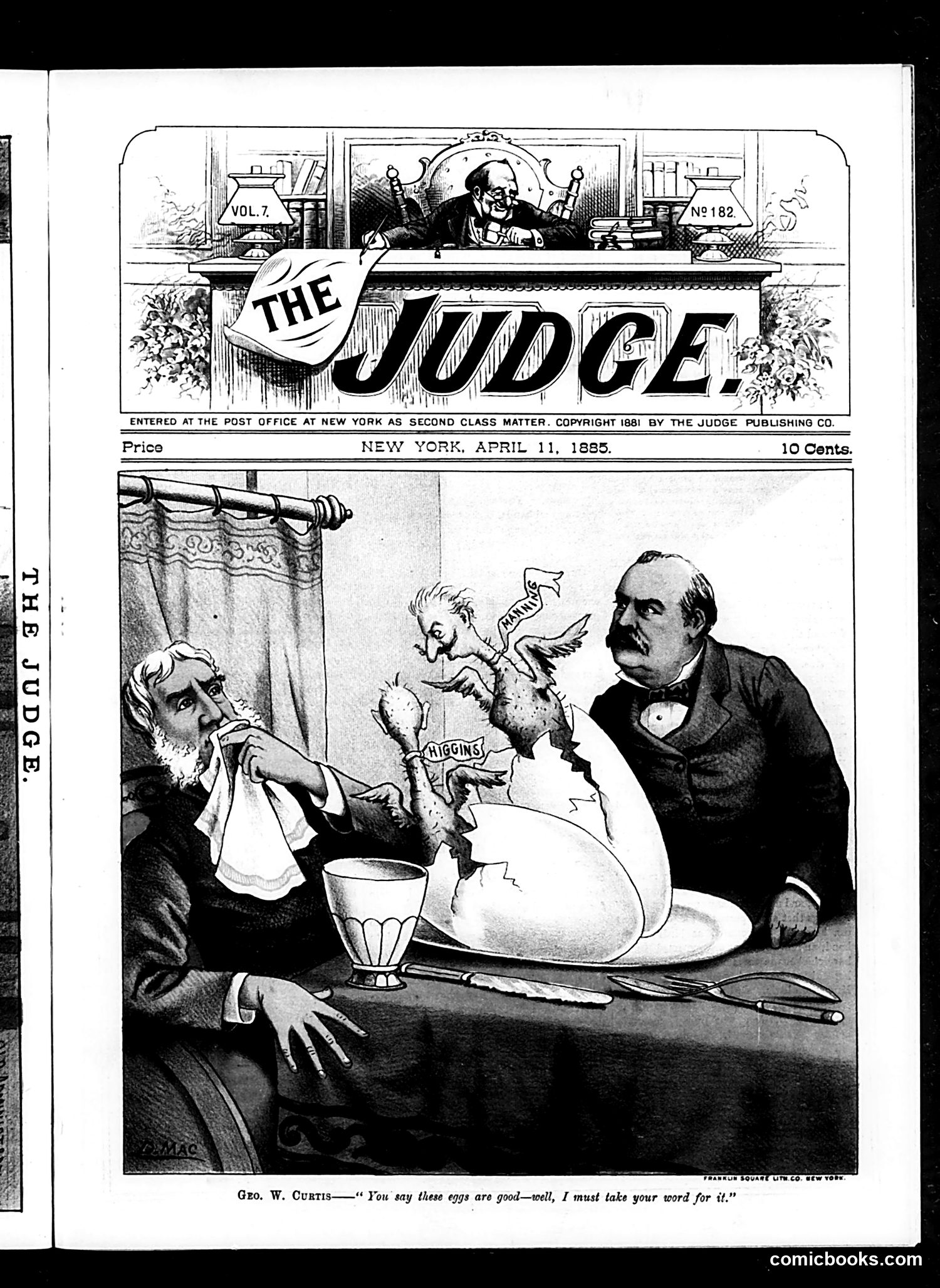 Judge — April 11, 1885