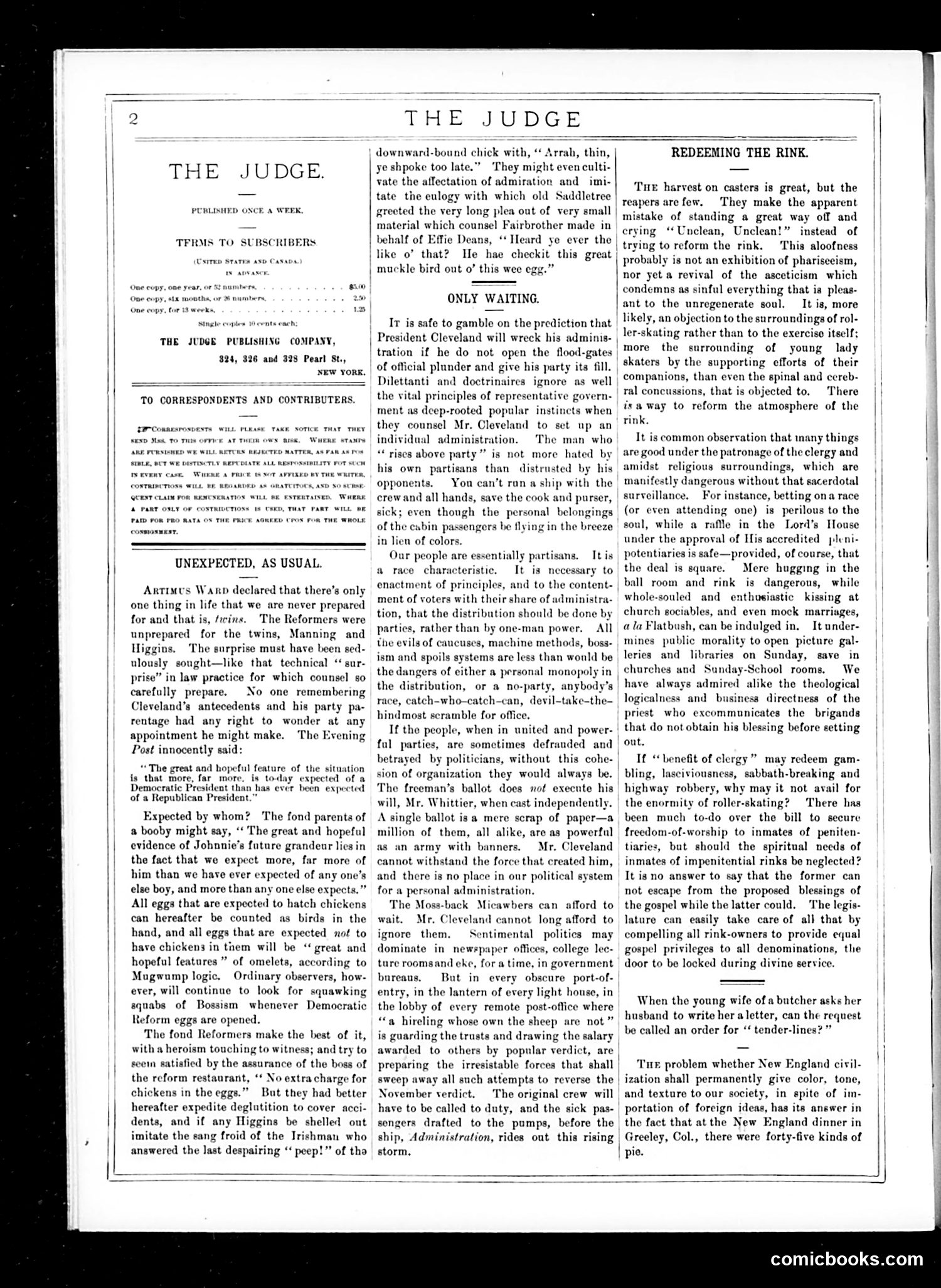 Judge — April 11, 1885 — page 2 of 17