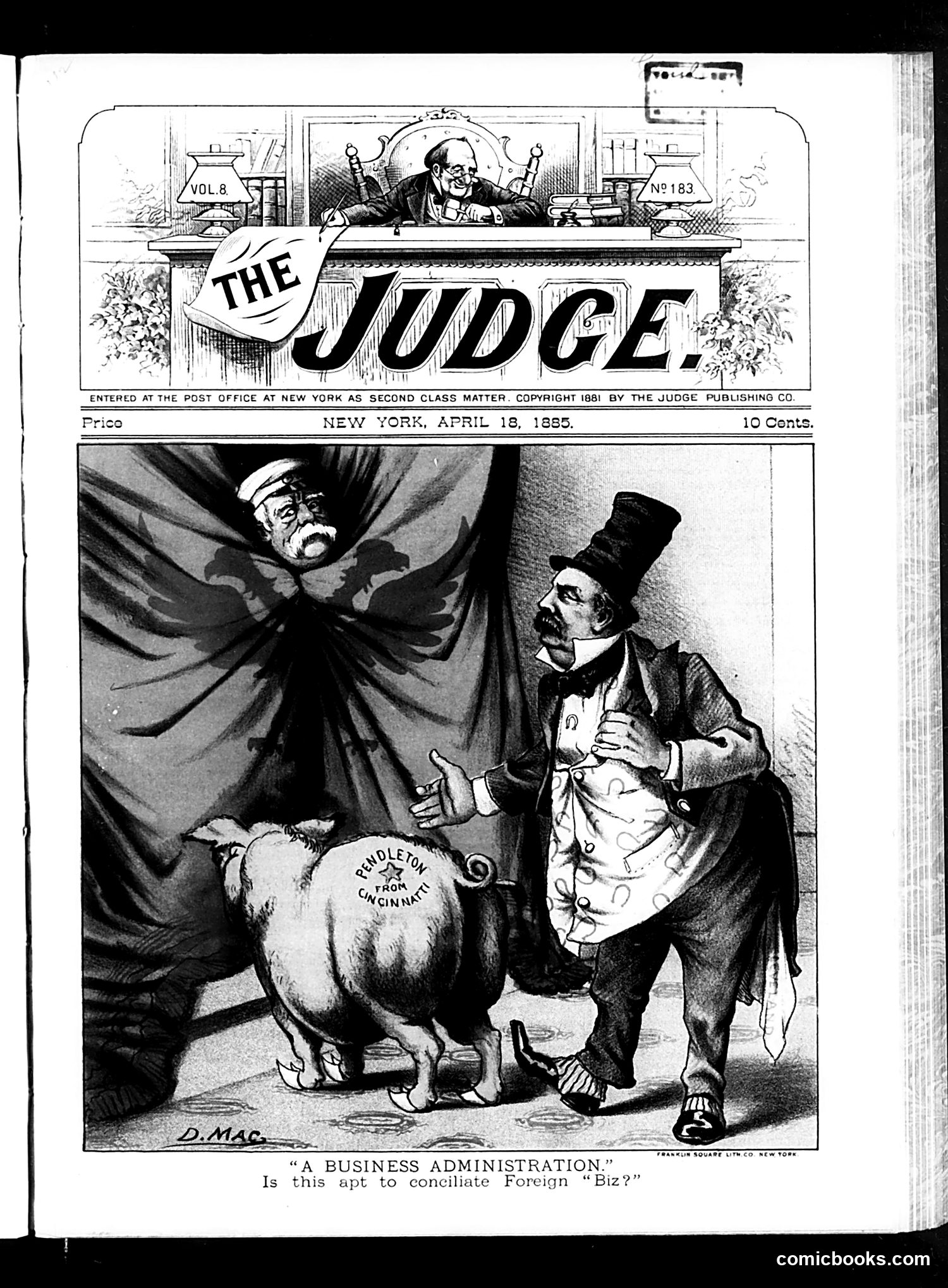 Judge — April 18, 1885