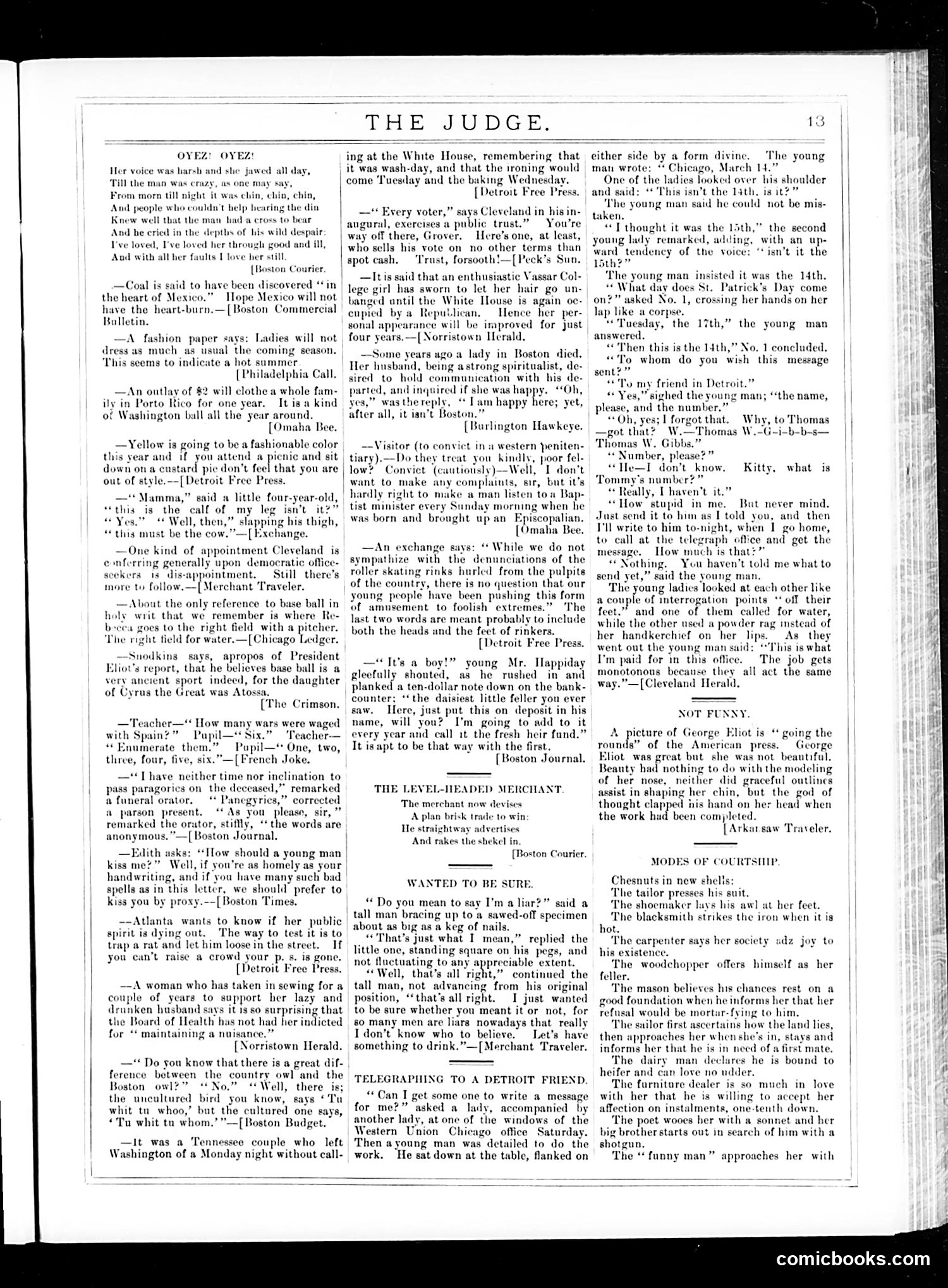 Judge — April 18, 1885 — page 13 of 16