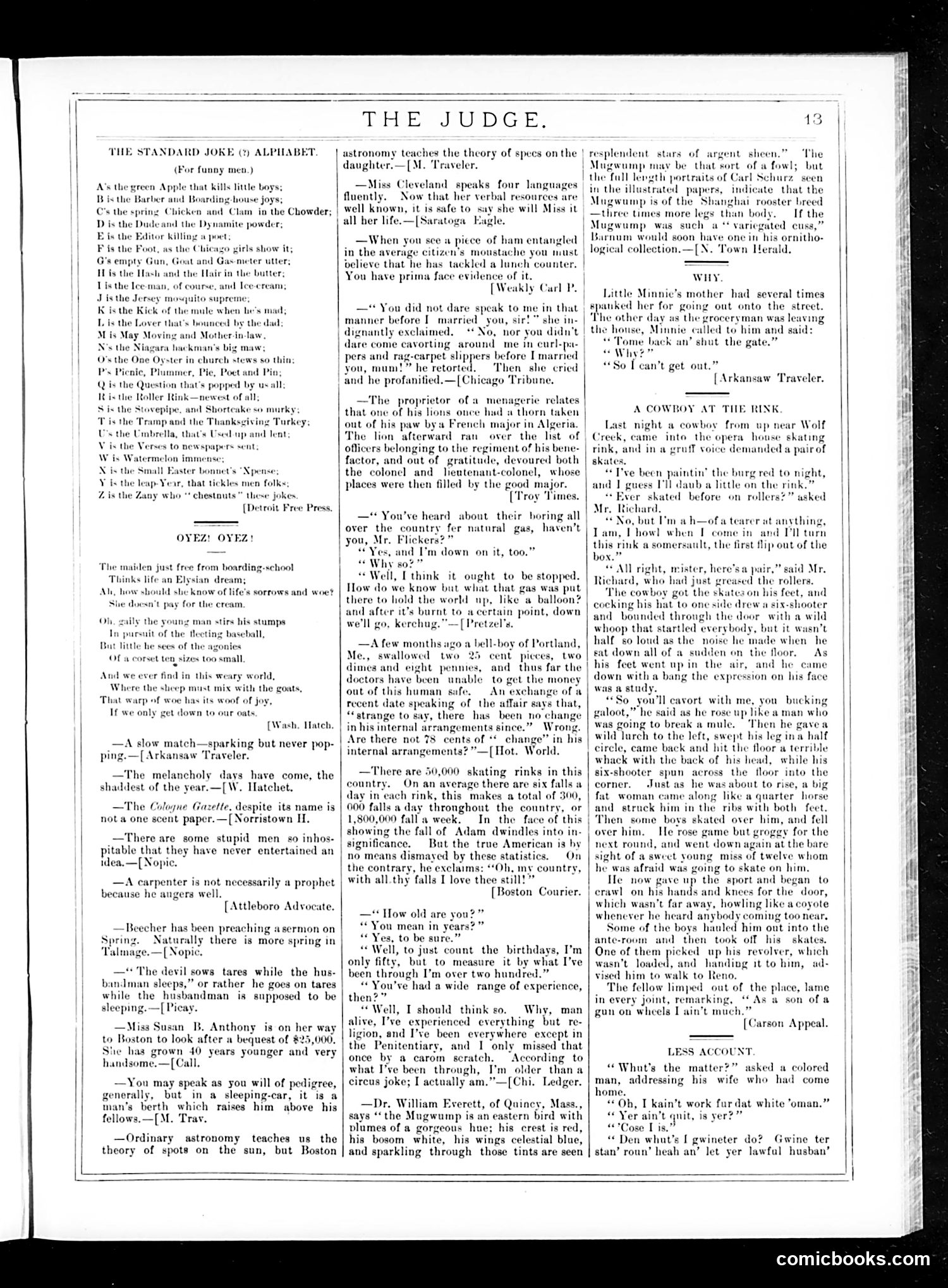 Judge — May 23, 1885 — page 13 of 16