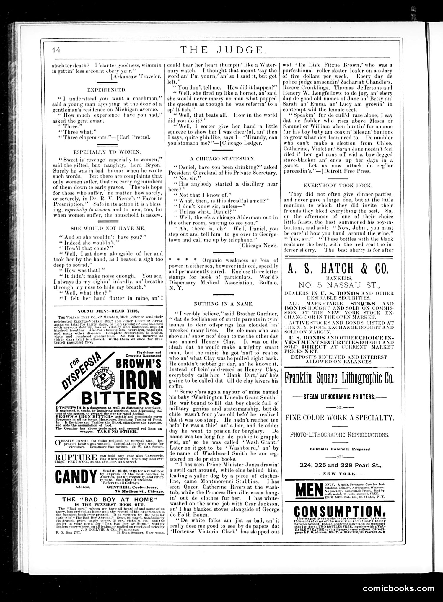 Judge — May 23, 1885 — page 14 of 16
