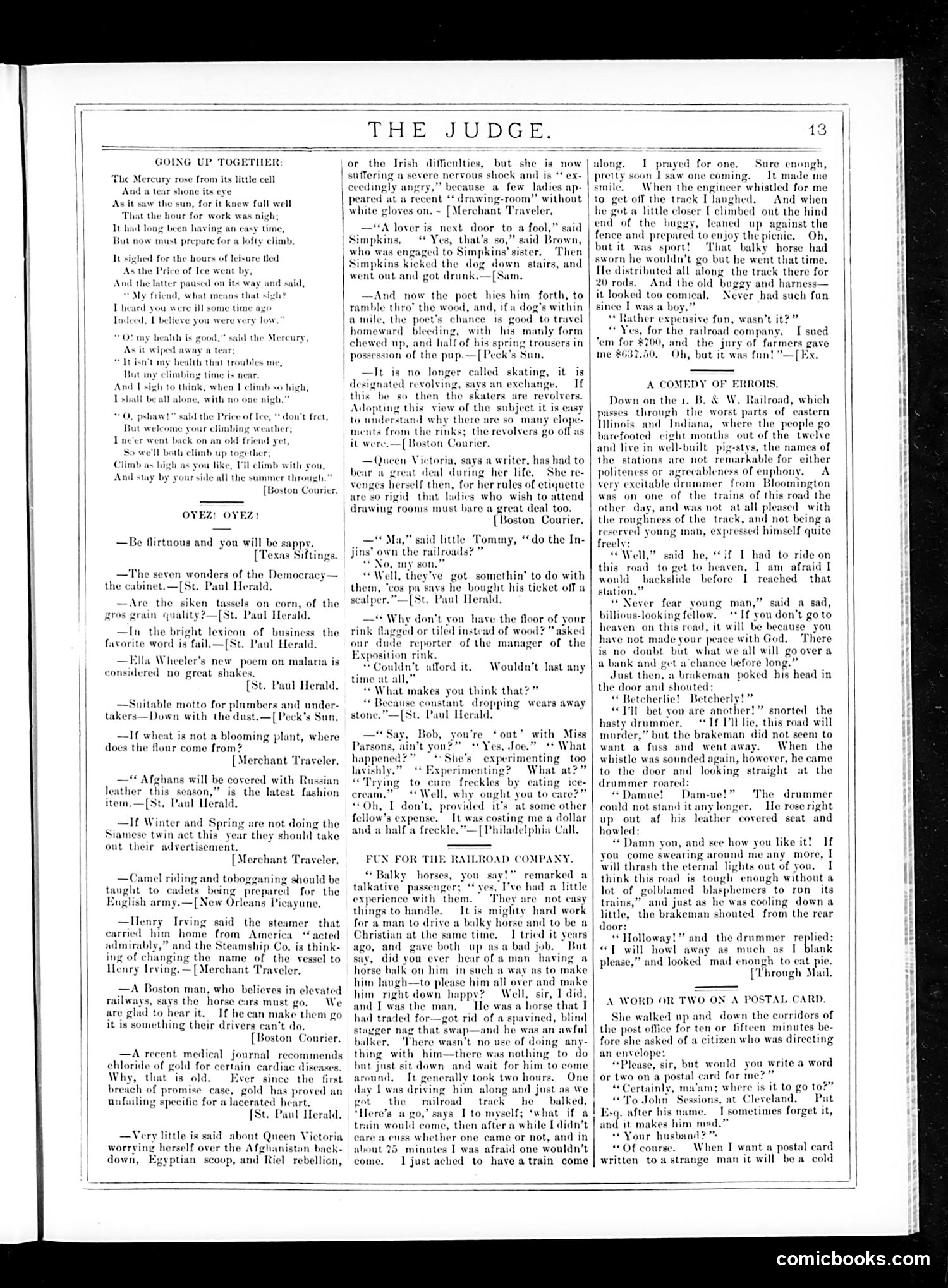 Judge — June 6, 1885 — page 13 of 16