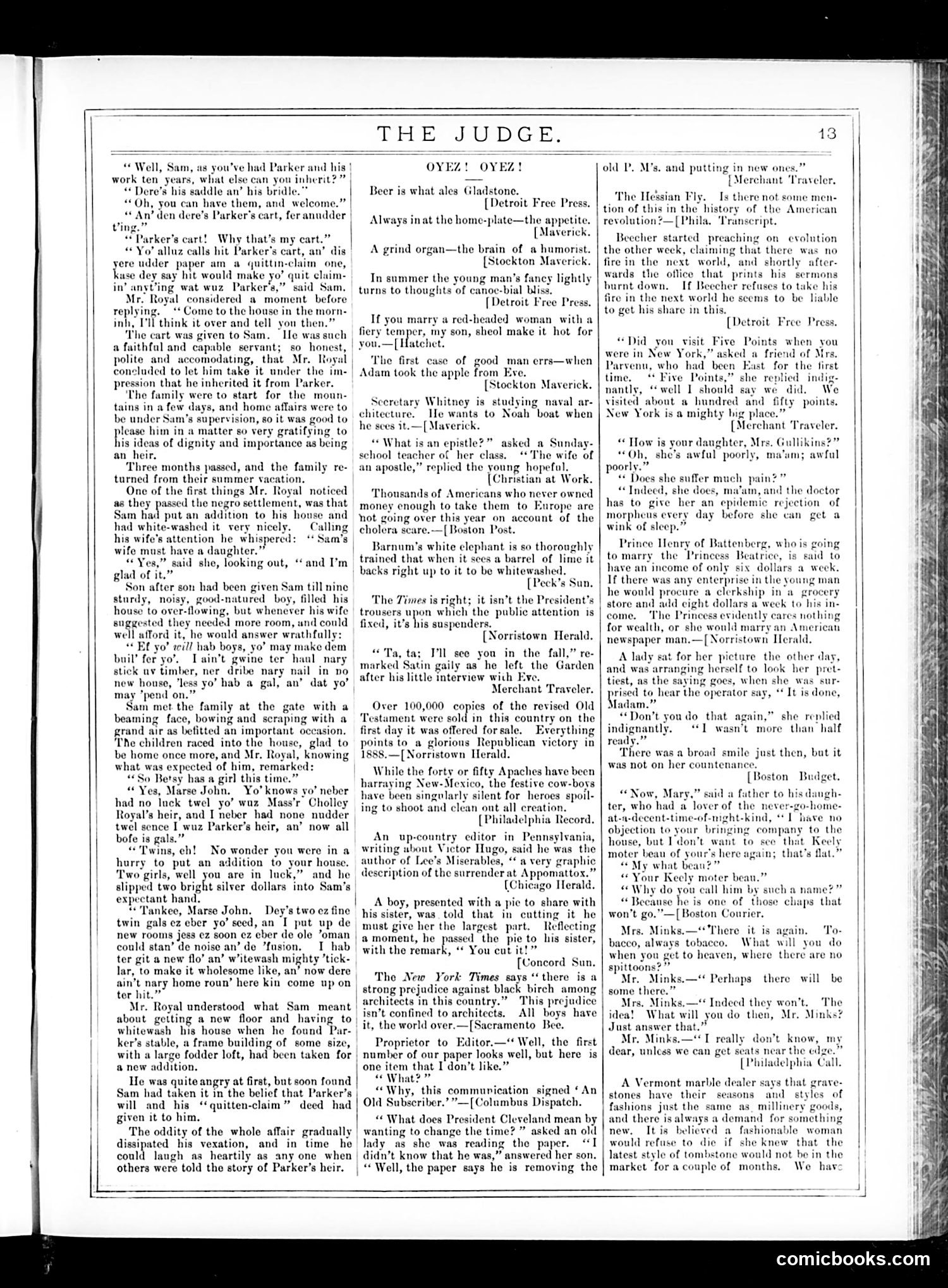 Judge — July 4, 1885 — page 13 of 16
