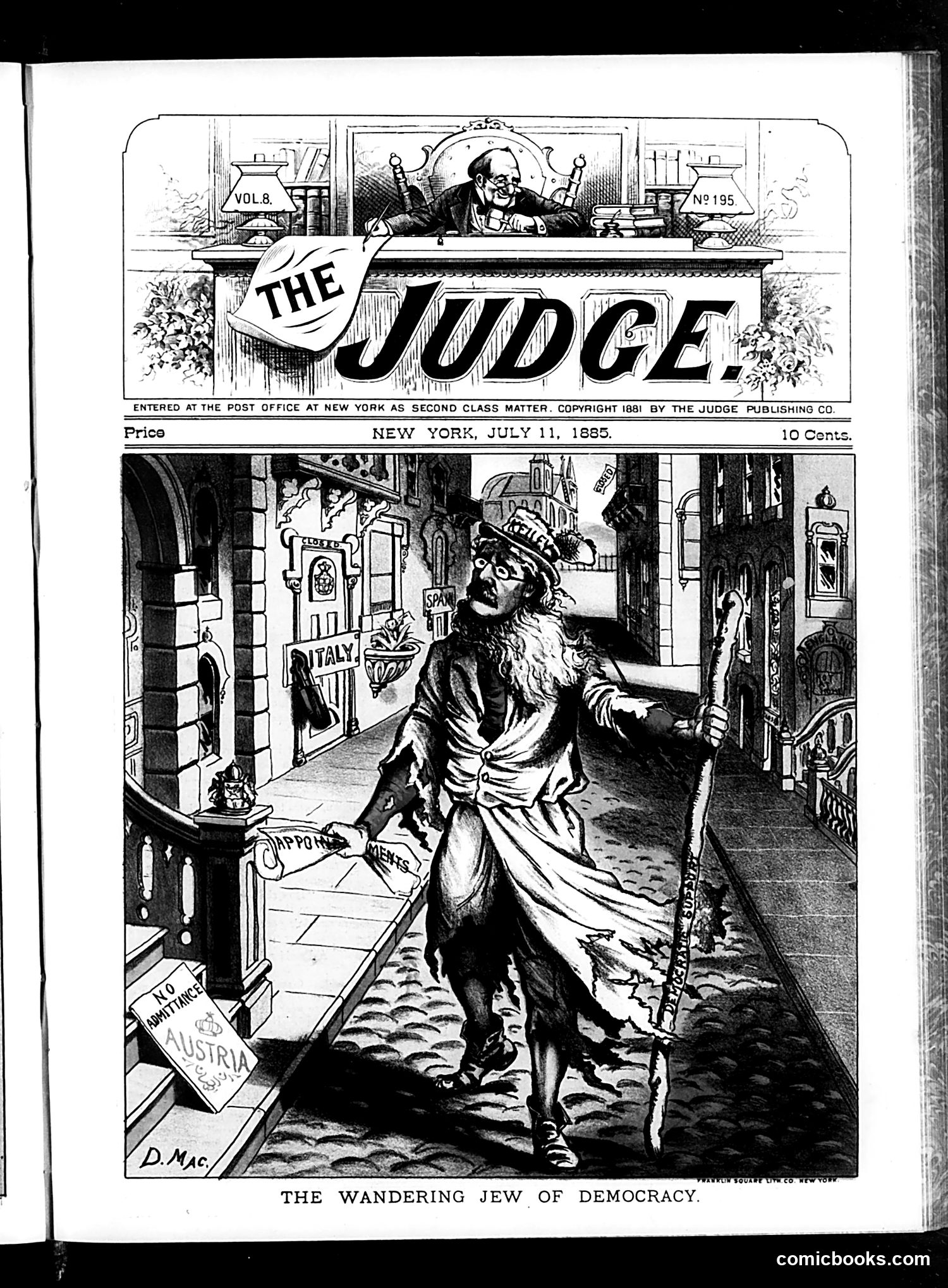 Judge — July 11, 1885