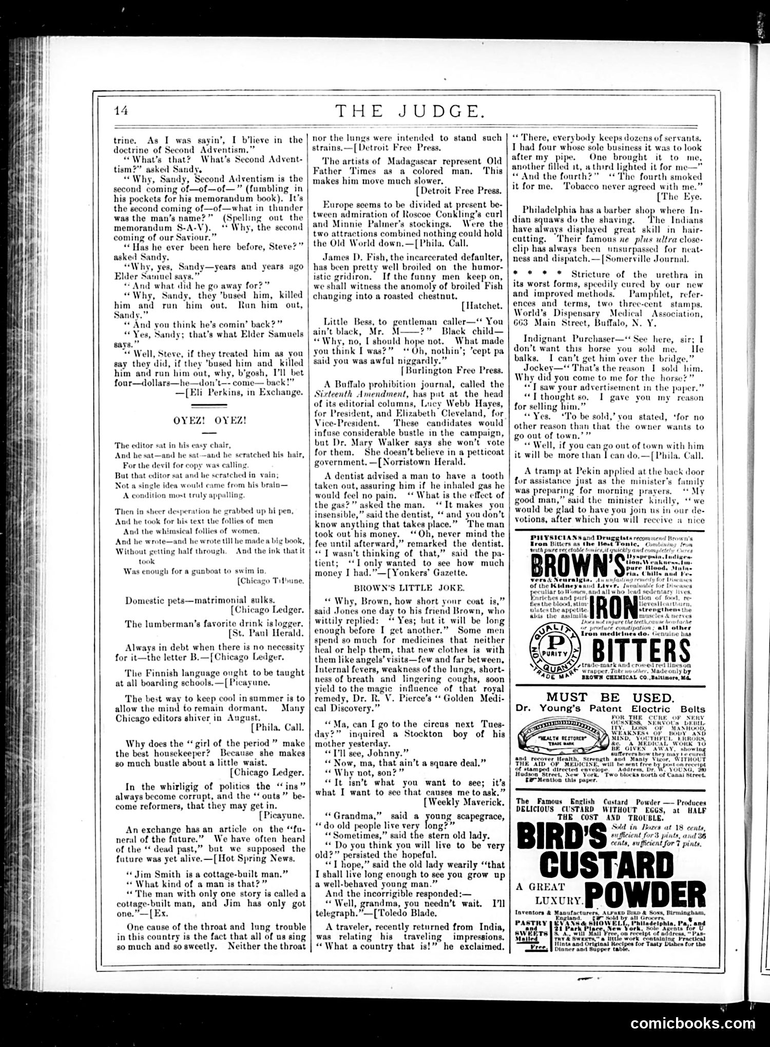 Judge — August 8, 1885 — page 14 of 16