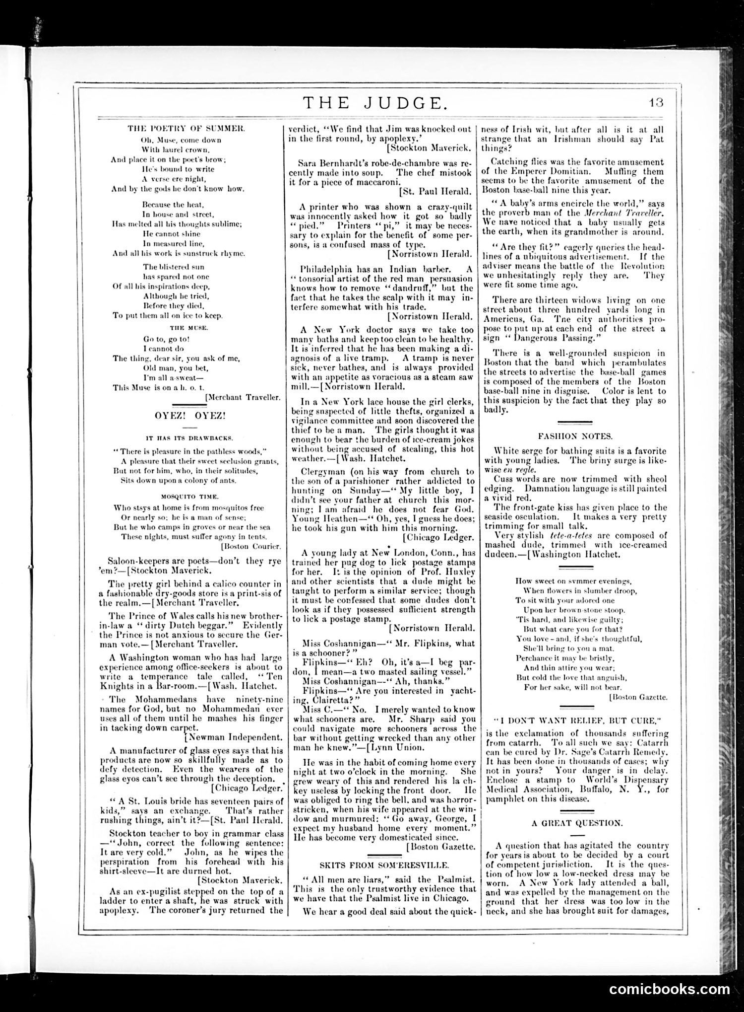 Judge — August 22, 1885 — page 13 of 16