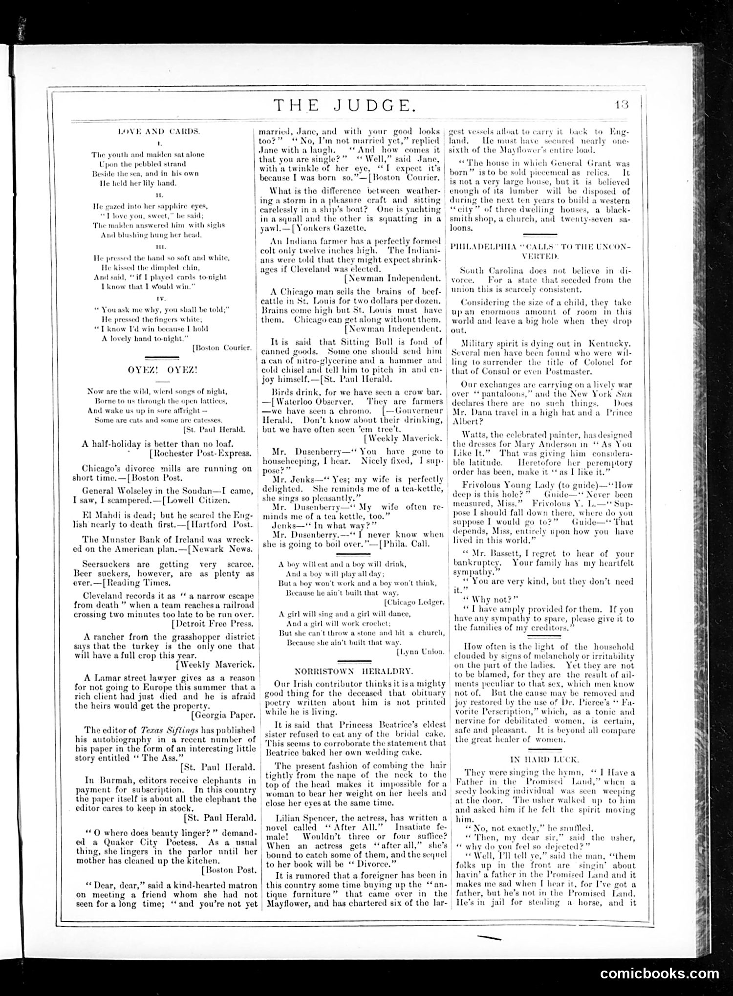 Judge — August 29, 1885 — page 13 of 16