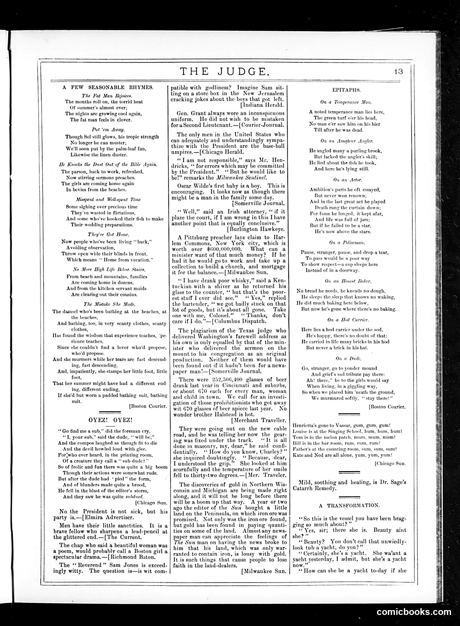 Judge — September 12, 1885 — page 13 of 16
