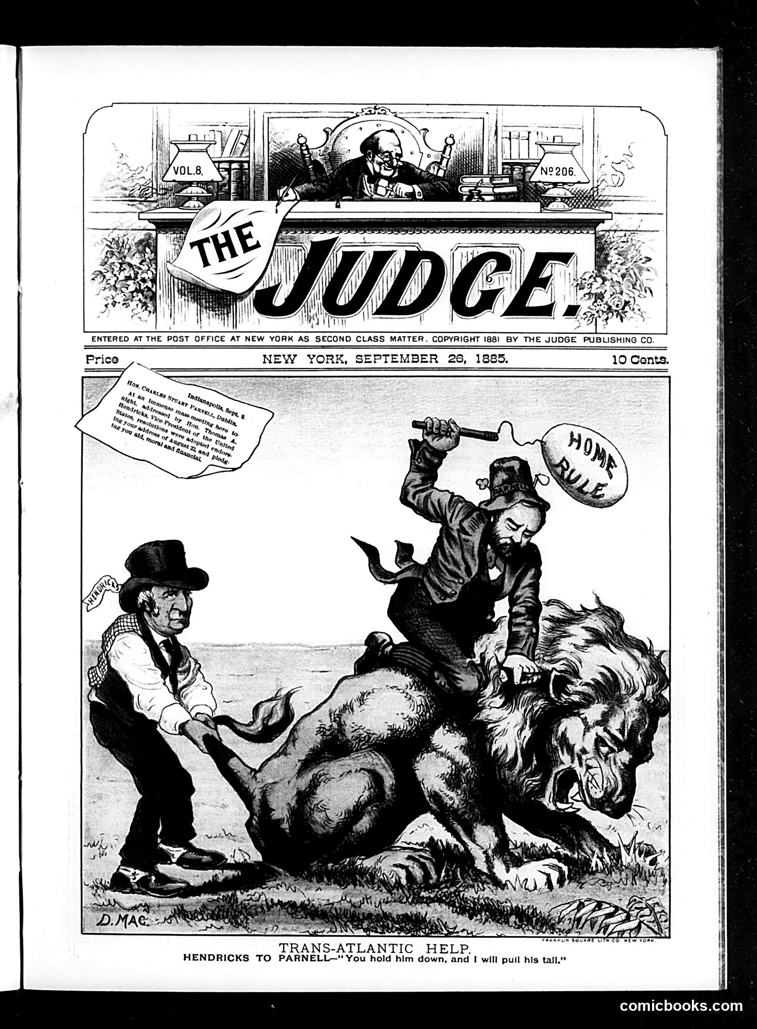 Judge — September 26, 1885