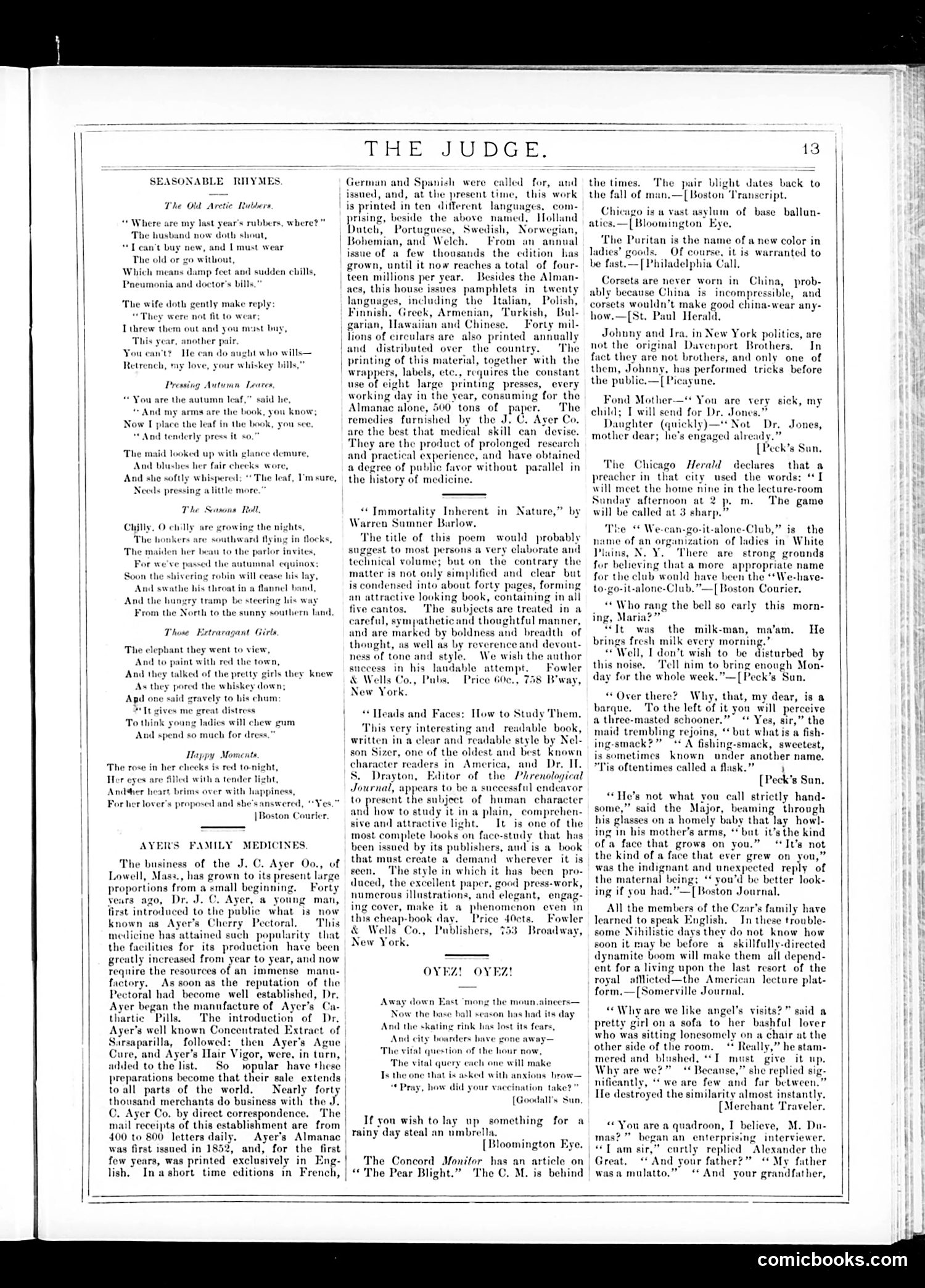 Judge — October 24, 1885 — page 13 of 16
