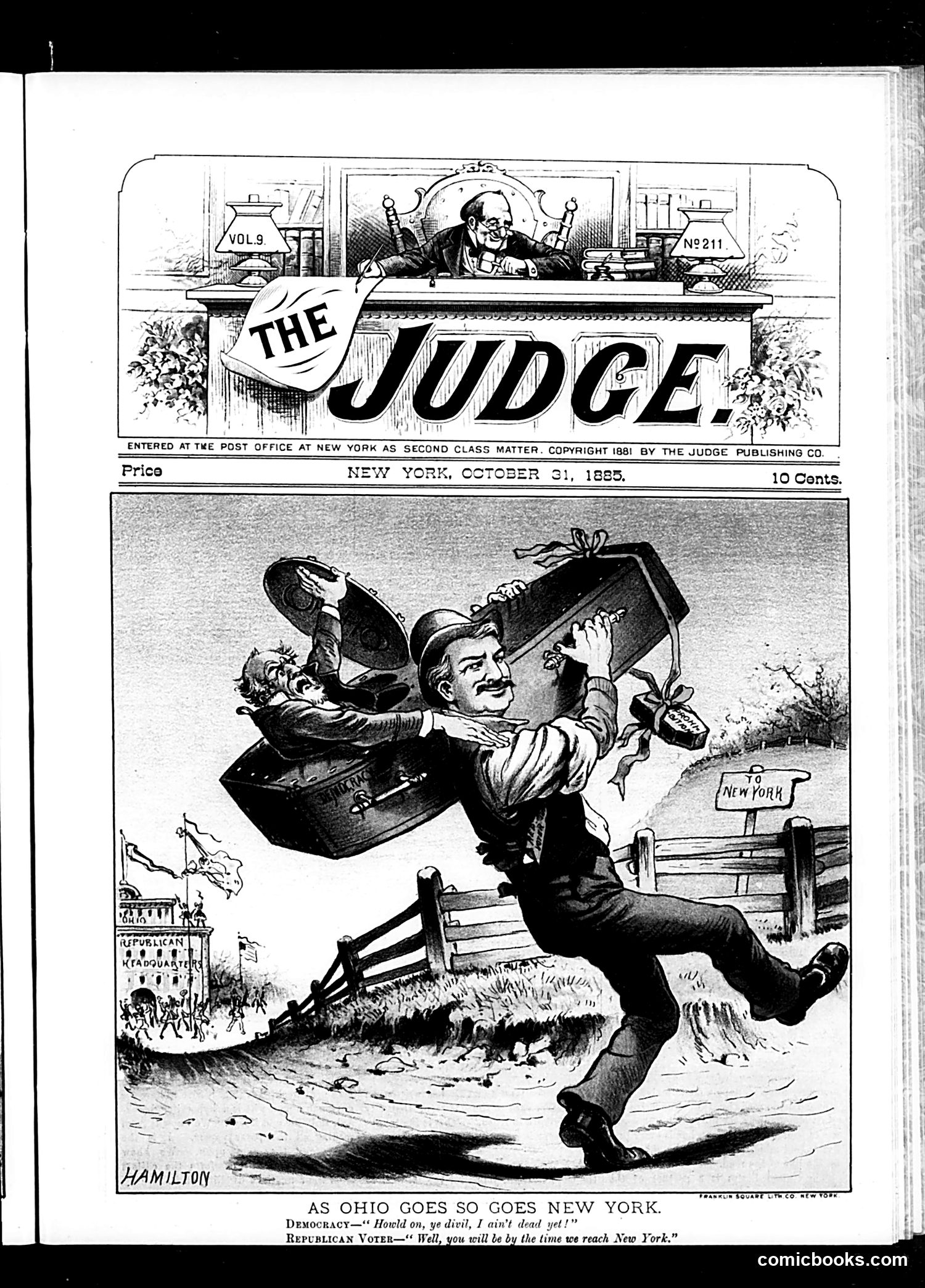 Judge — October 31, 1885