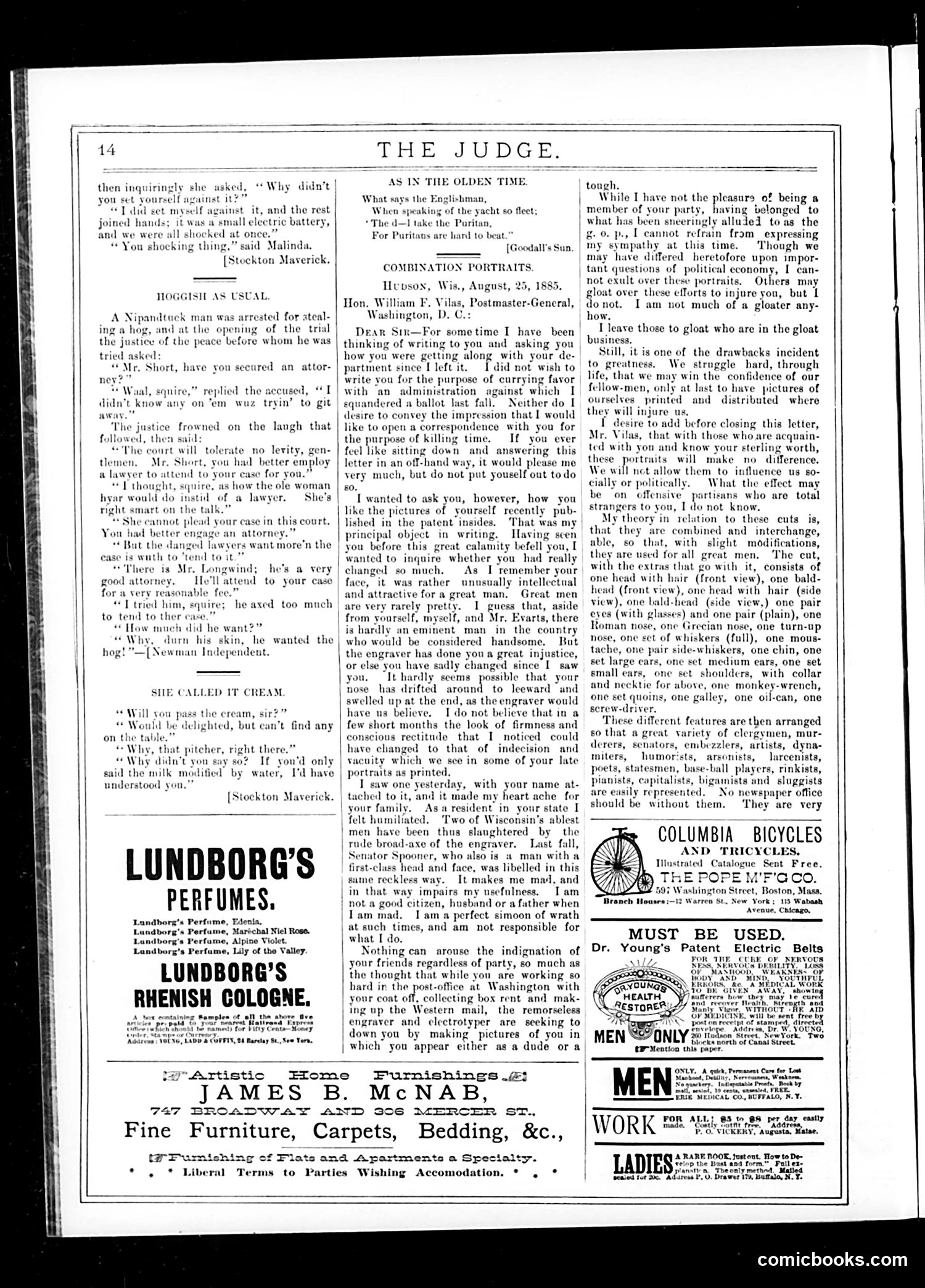 Judge — October 31, 1885 — page 14 of 16