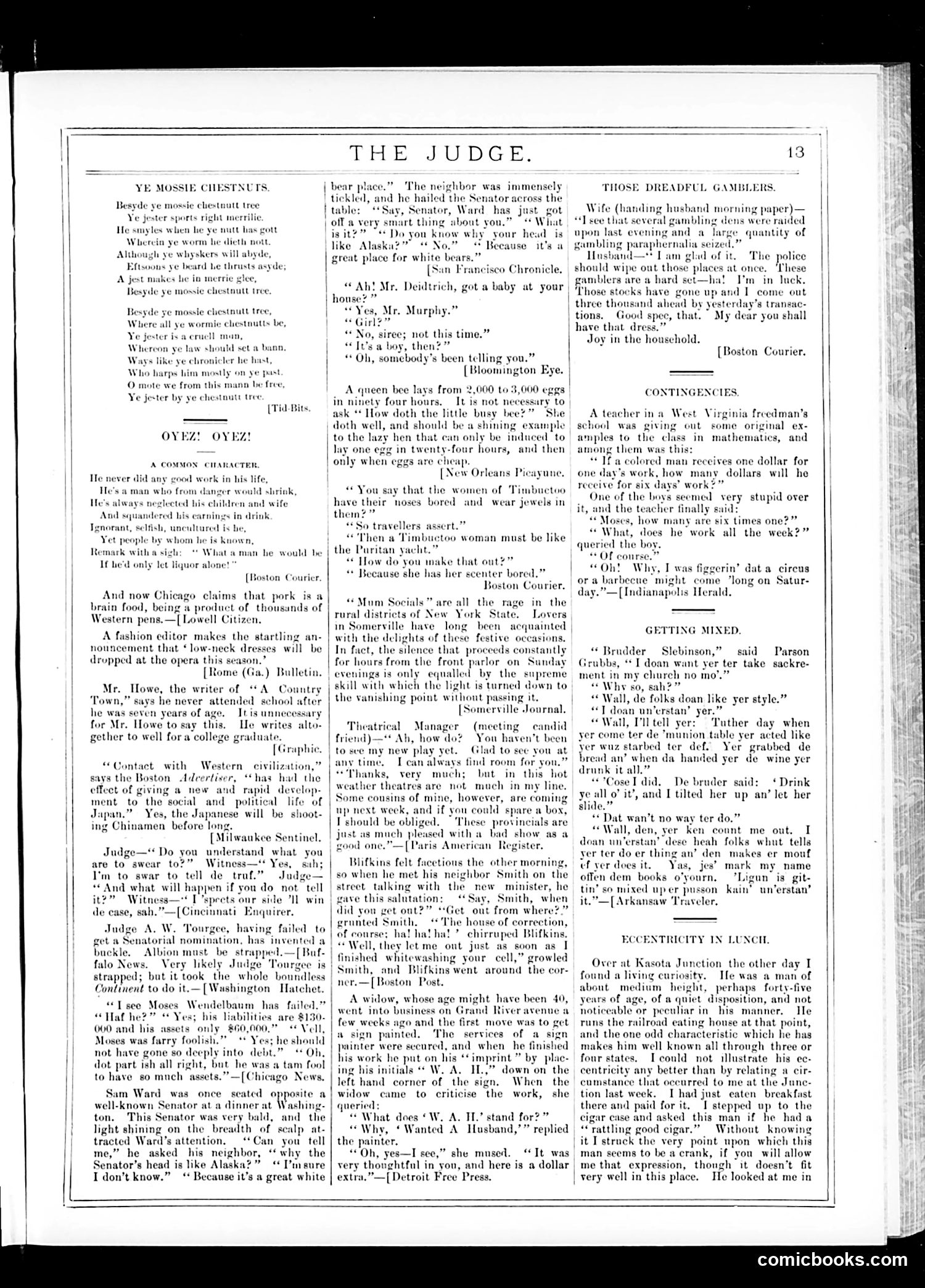 Judge — November 7, 1885 — page 13 of 16