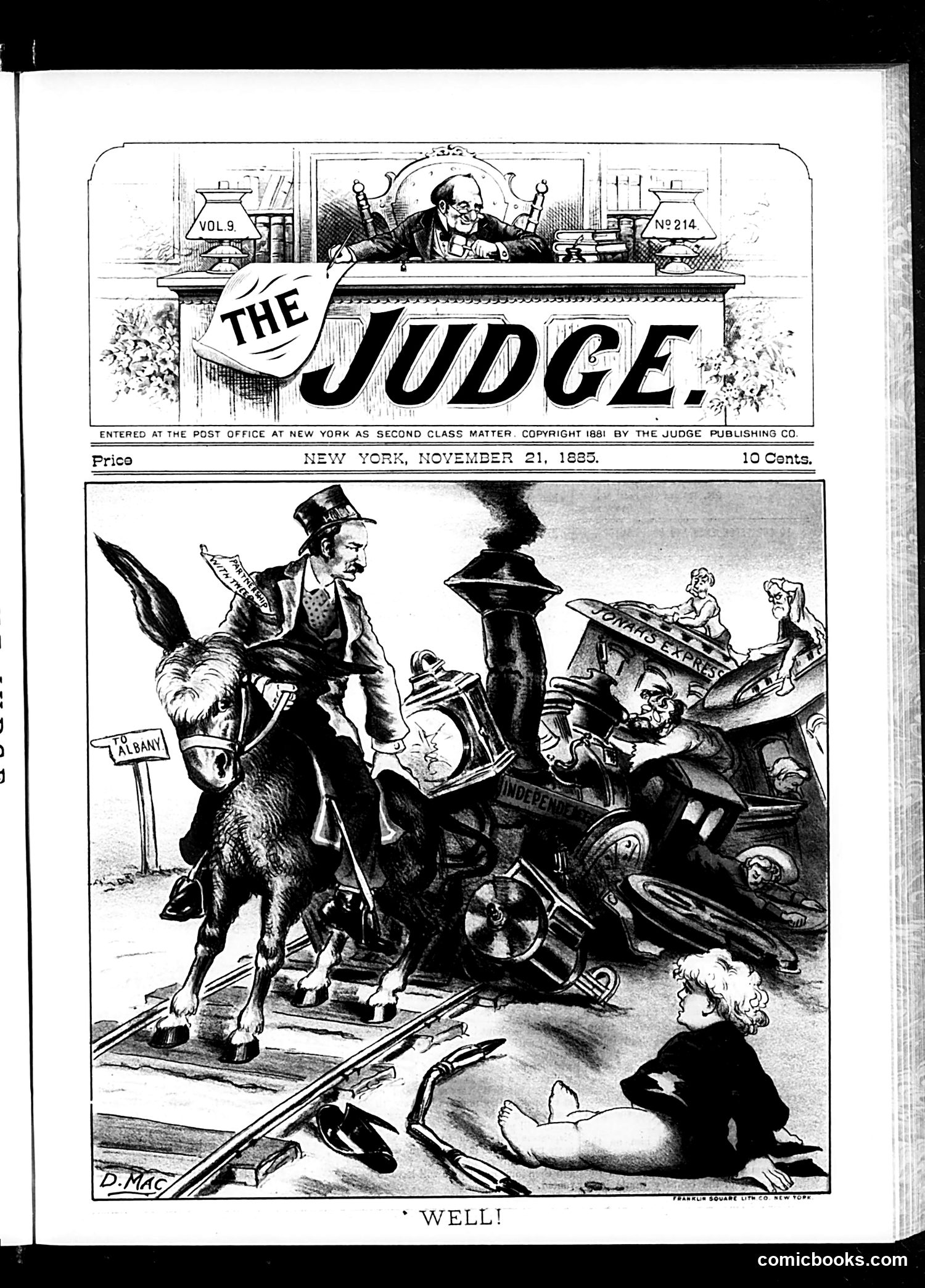 Judge — November 21, 1885