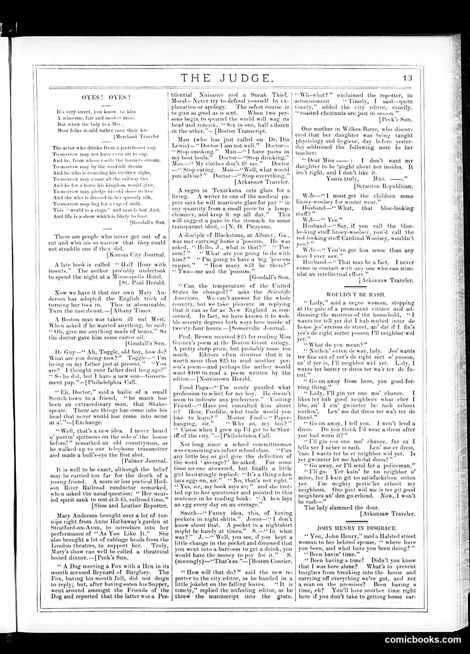 Judge — November 28, 1885 — page 13 of 16