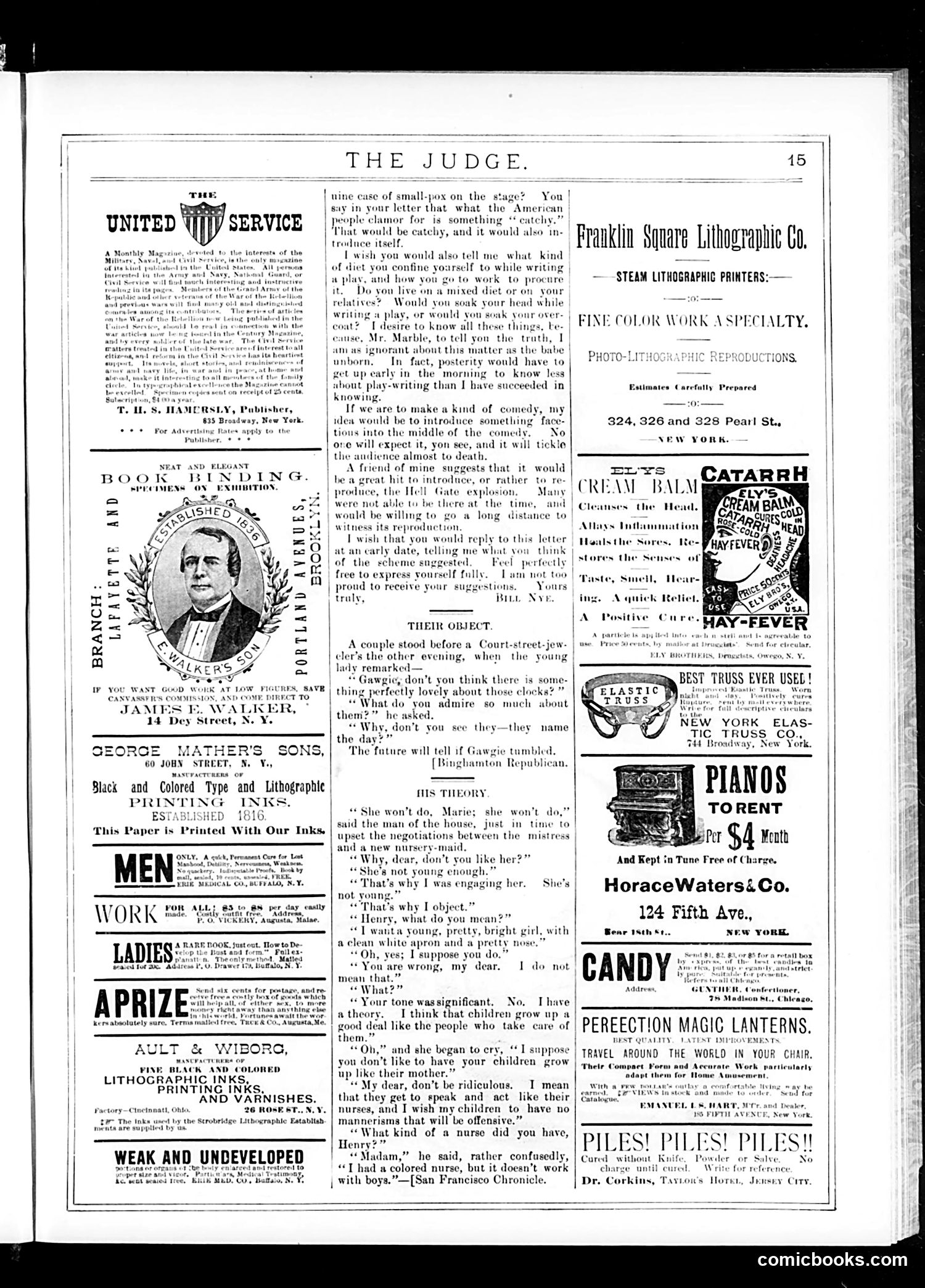 Judge — November 28, 1885 — page 15 of 16