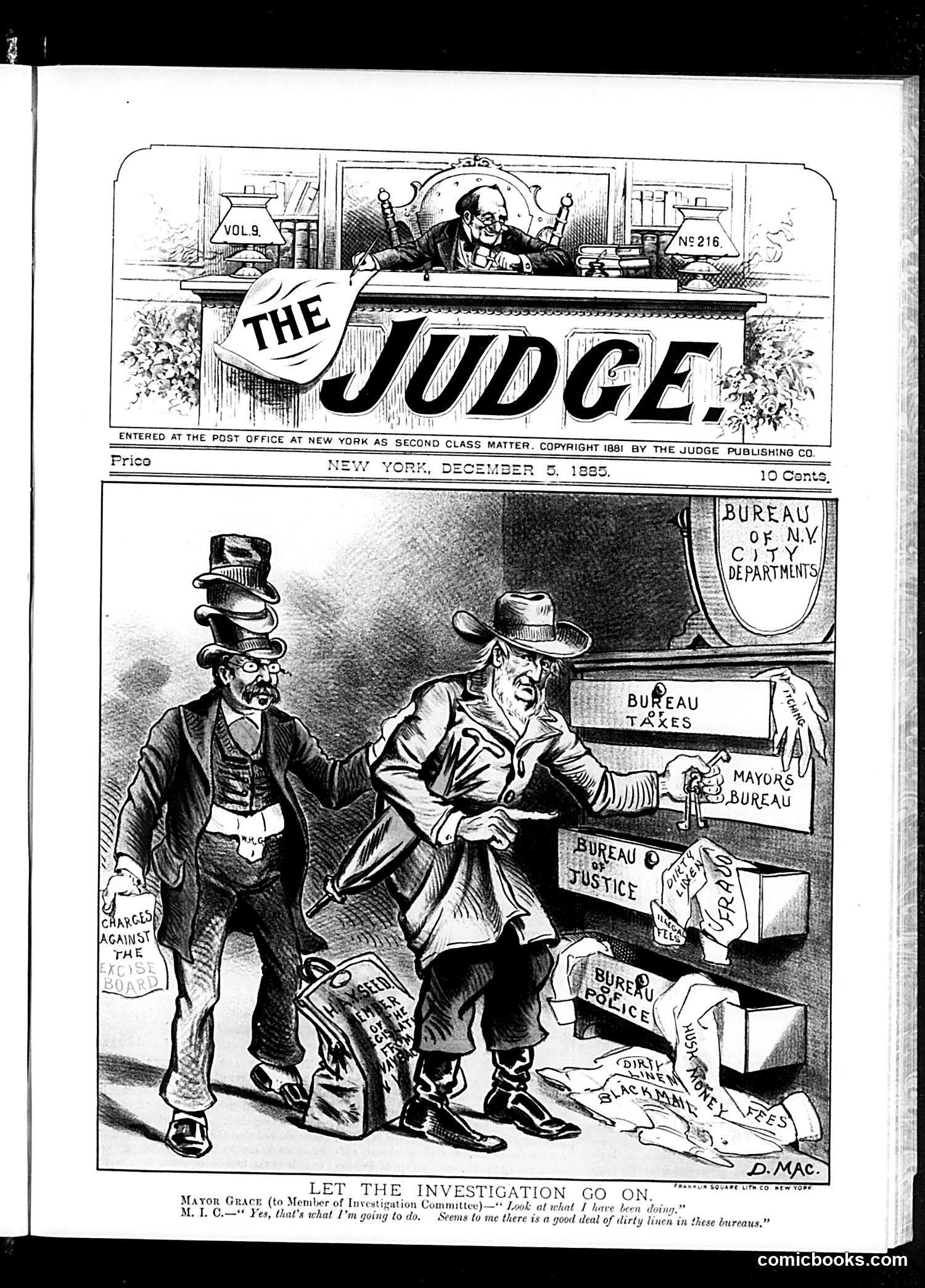 Judge — December 5, 1885