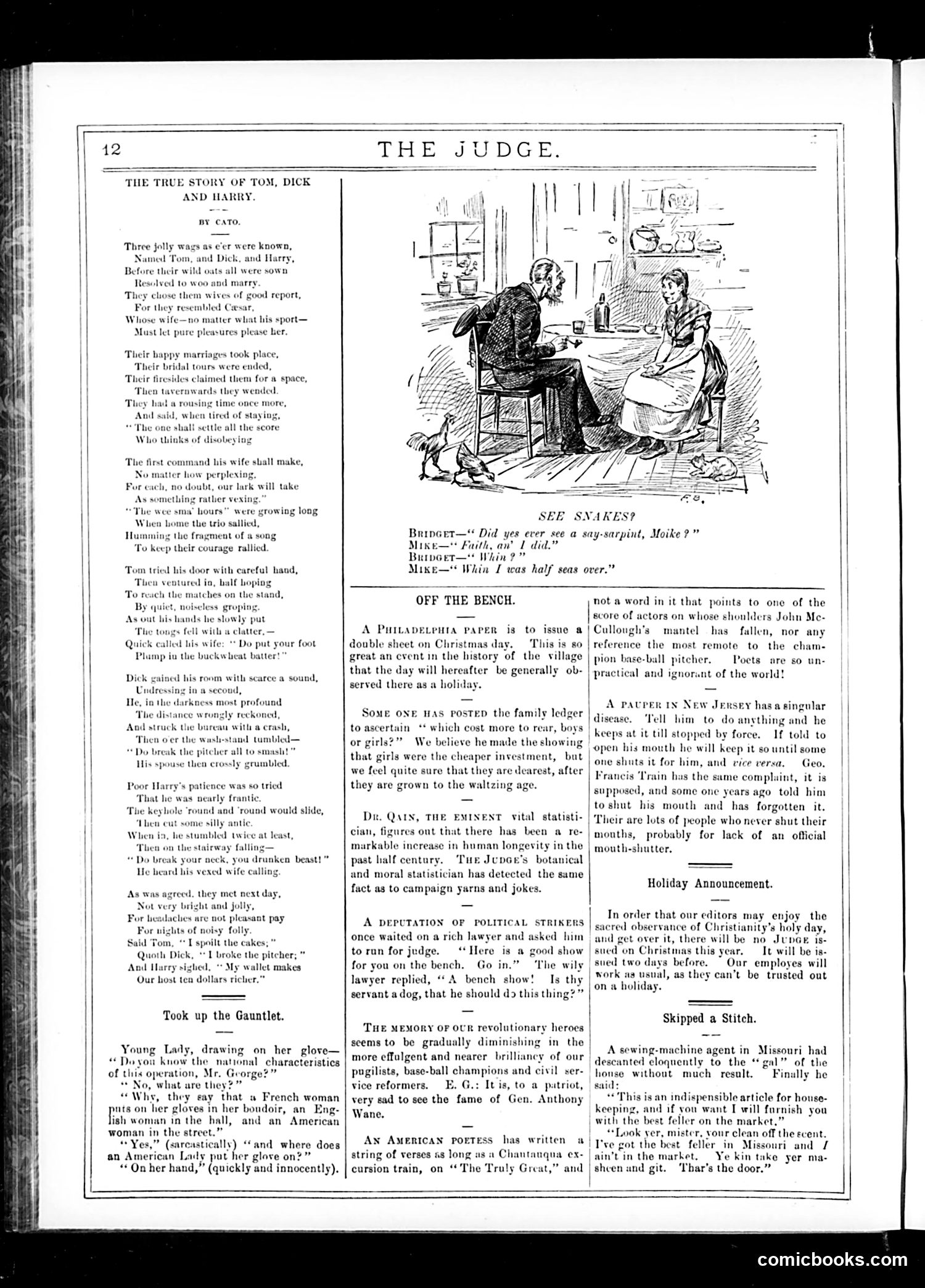 Judge — December 19, 1885 — page 12 of 16