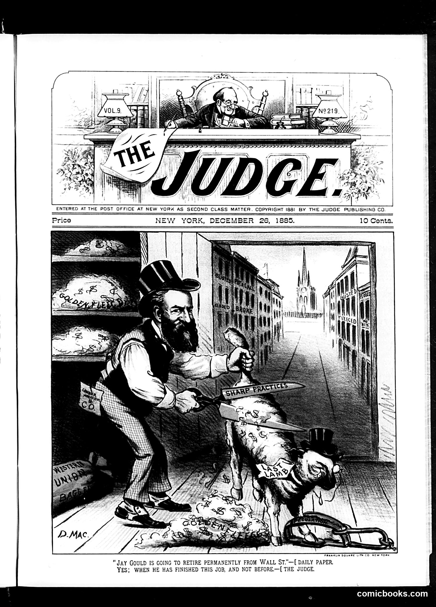 Judge — December 26, 1885