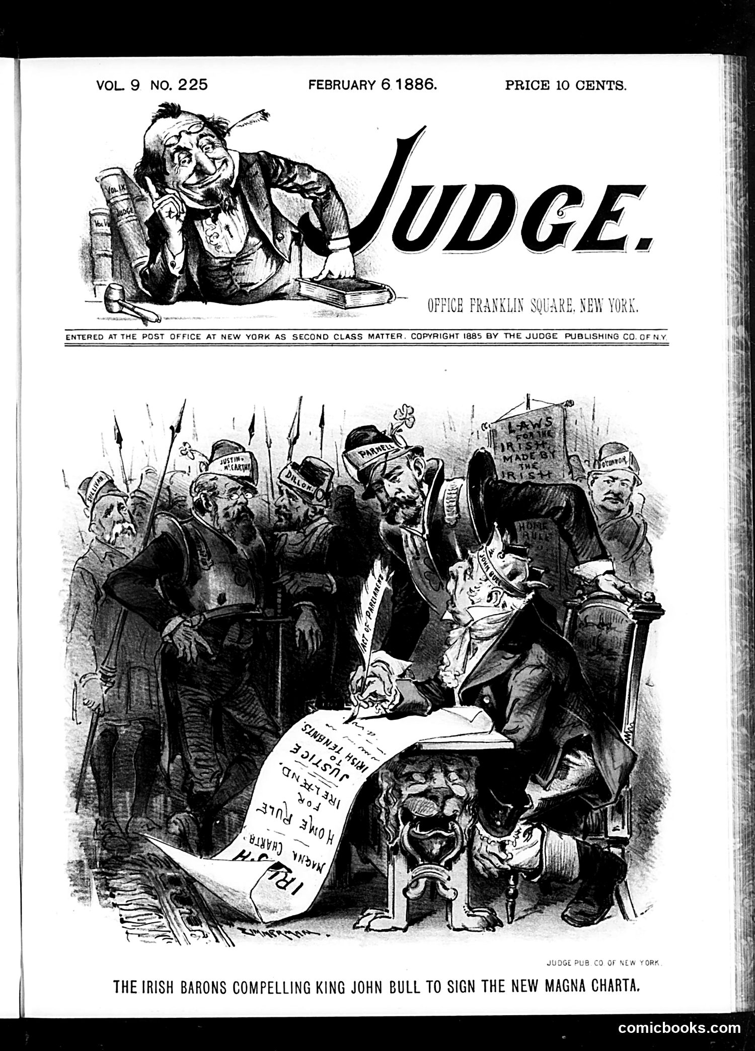 Judge — February 6, 1886