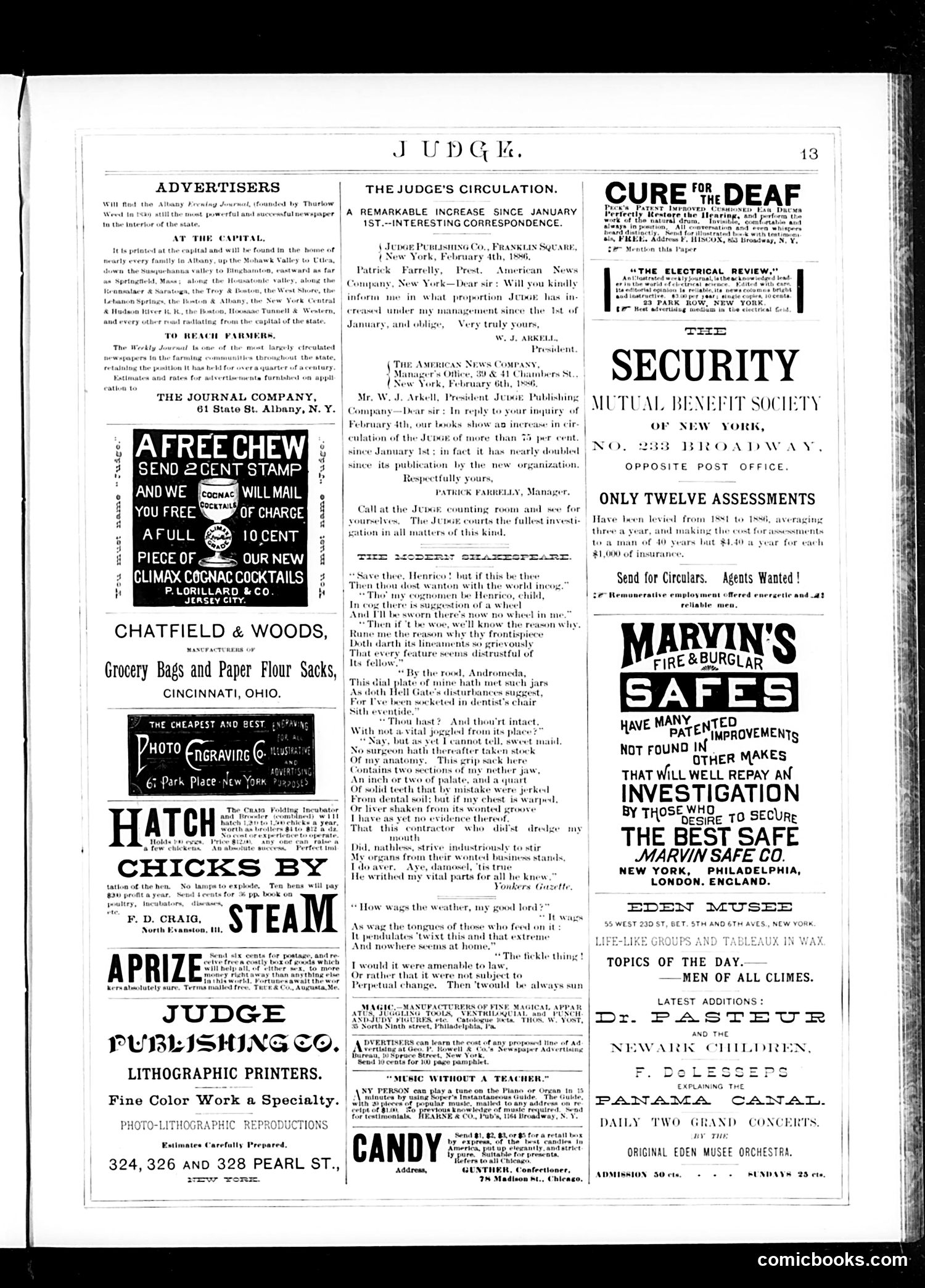 Judge — February 20, 1886 — page 13 of 16