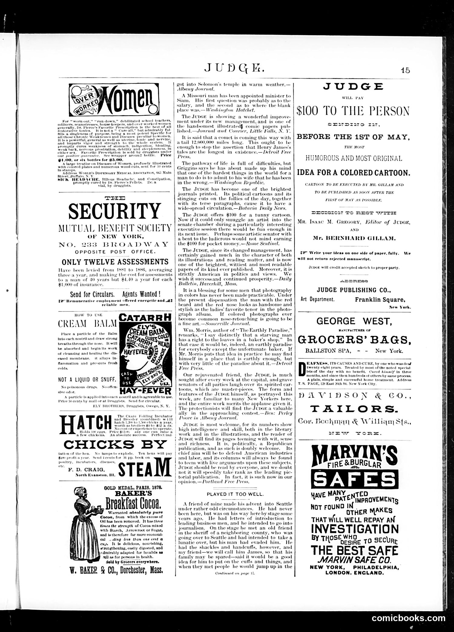 Judge — March 20, 1886 — page 15 of 20