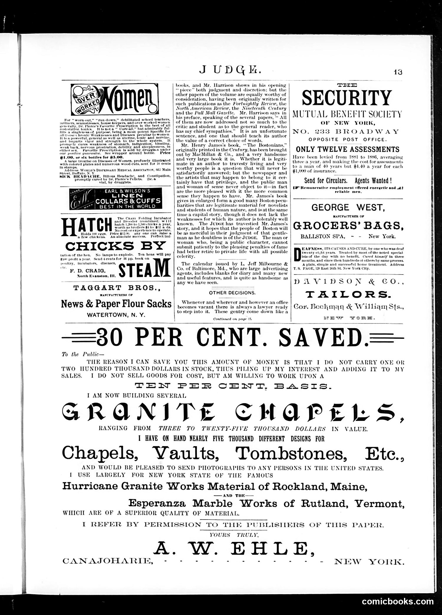 Judge — April 3, 1886 — page 13 of 16