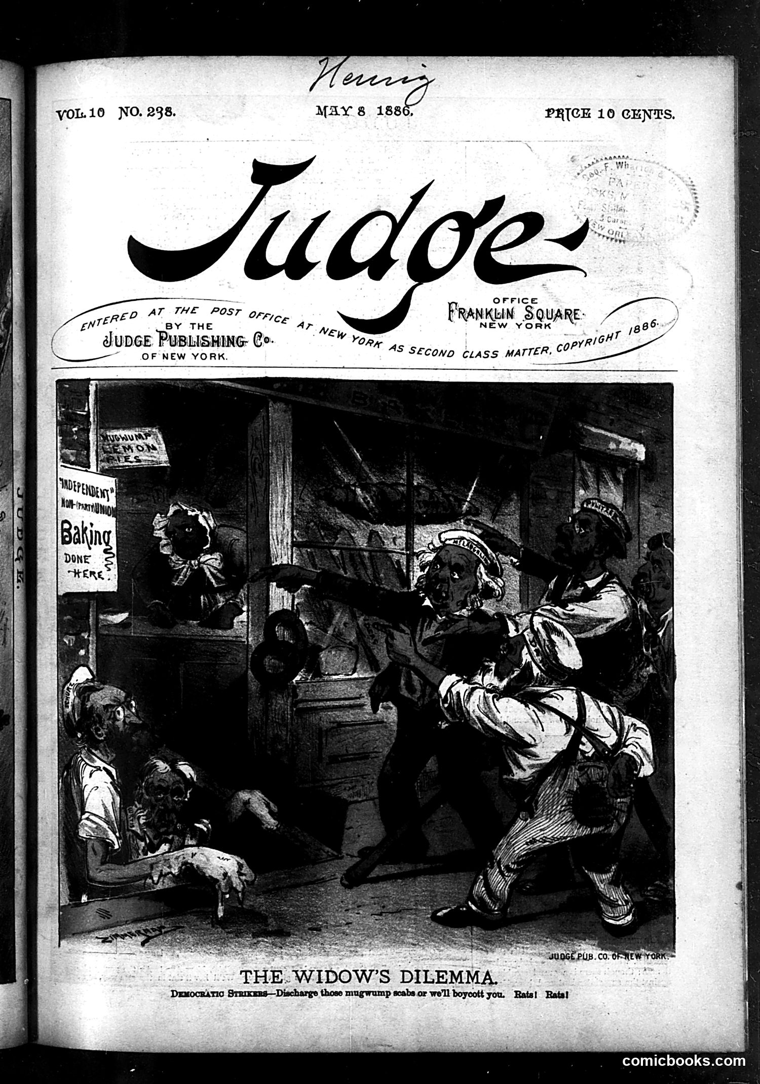 Judge — May 8, 1886