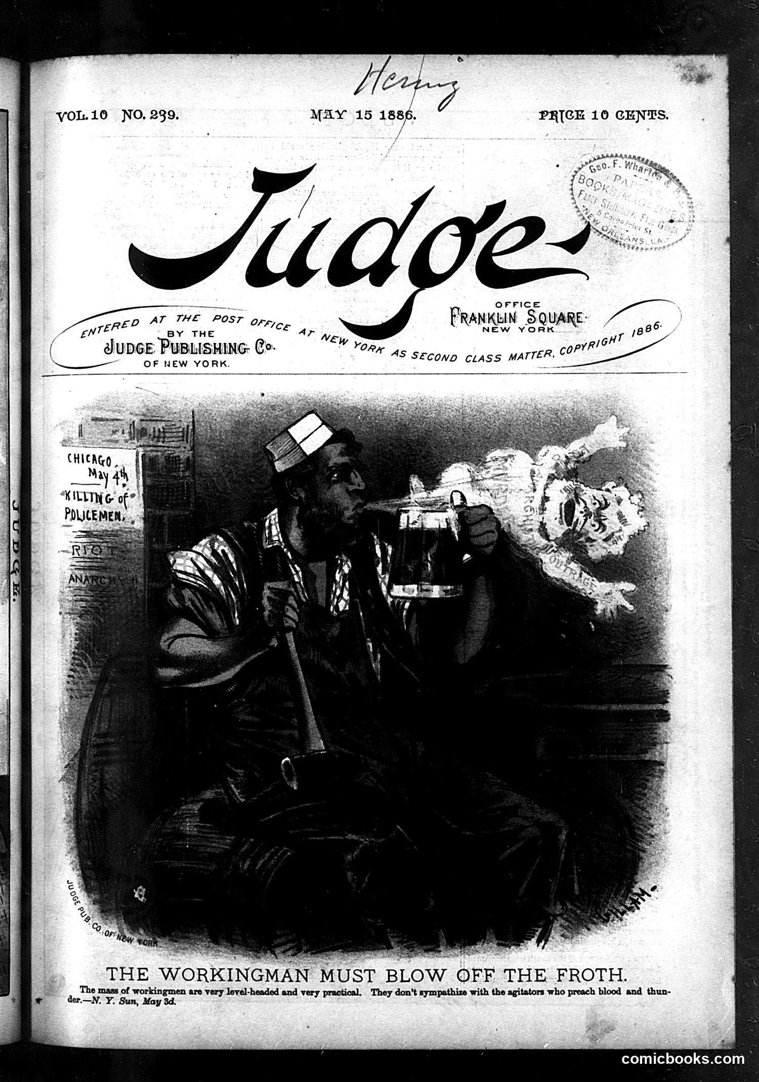 Judge — May 15, 1886