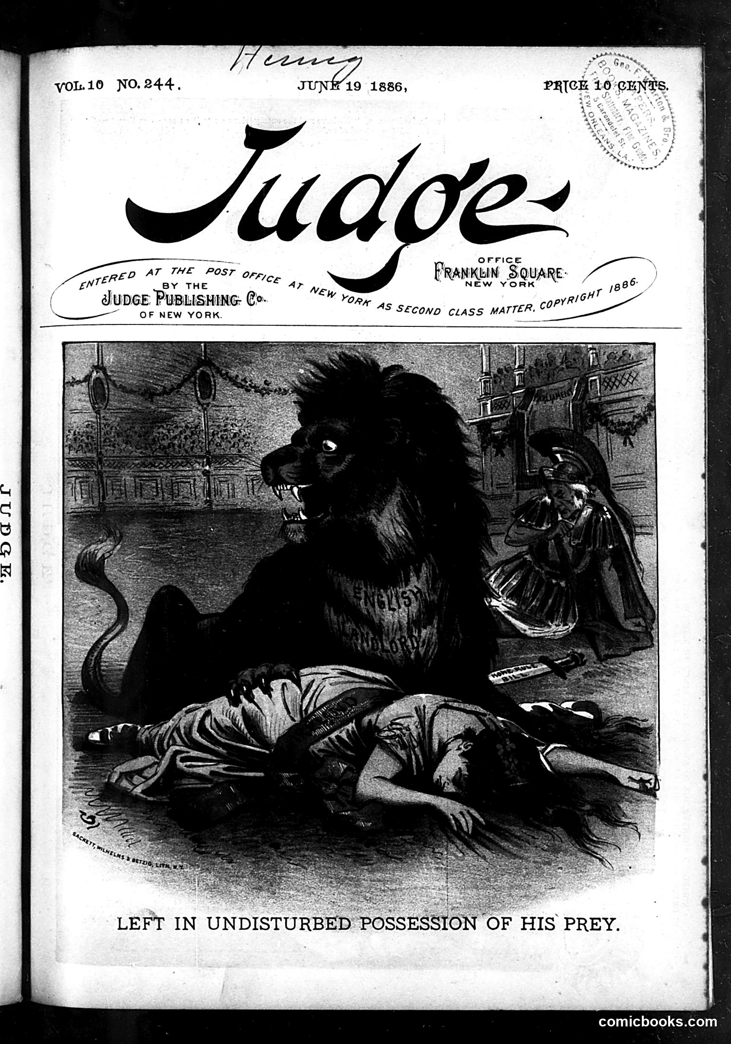 Judge — June 19, 1886