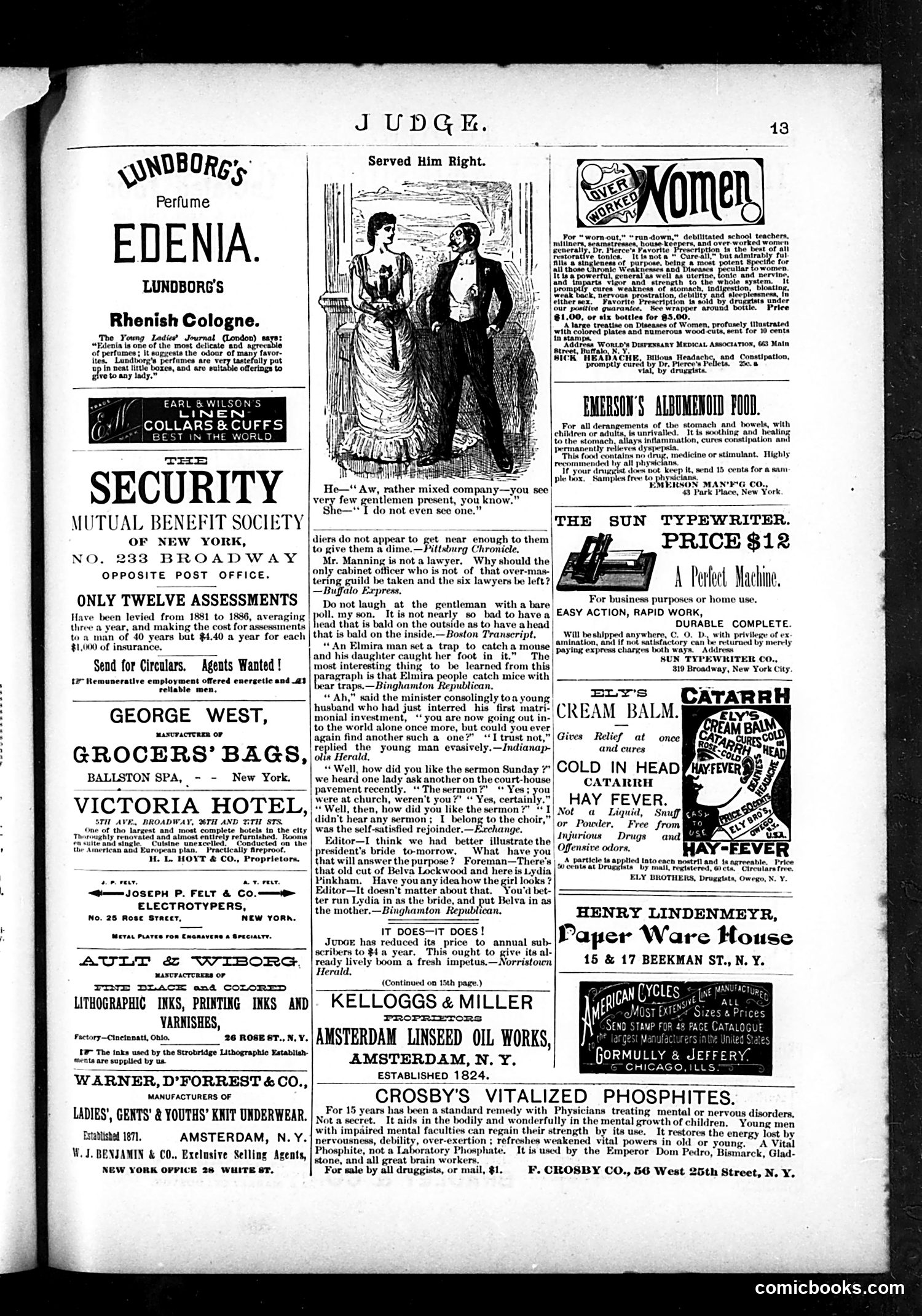 Judge — July 3, 1886 — page 13 of 16