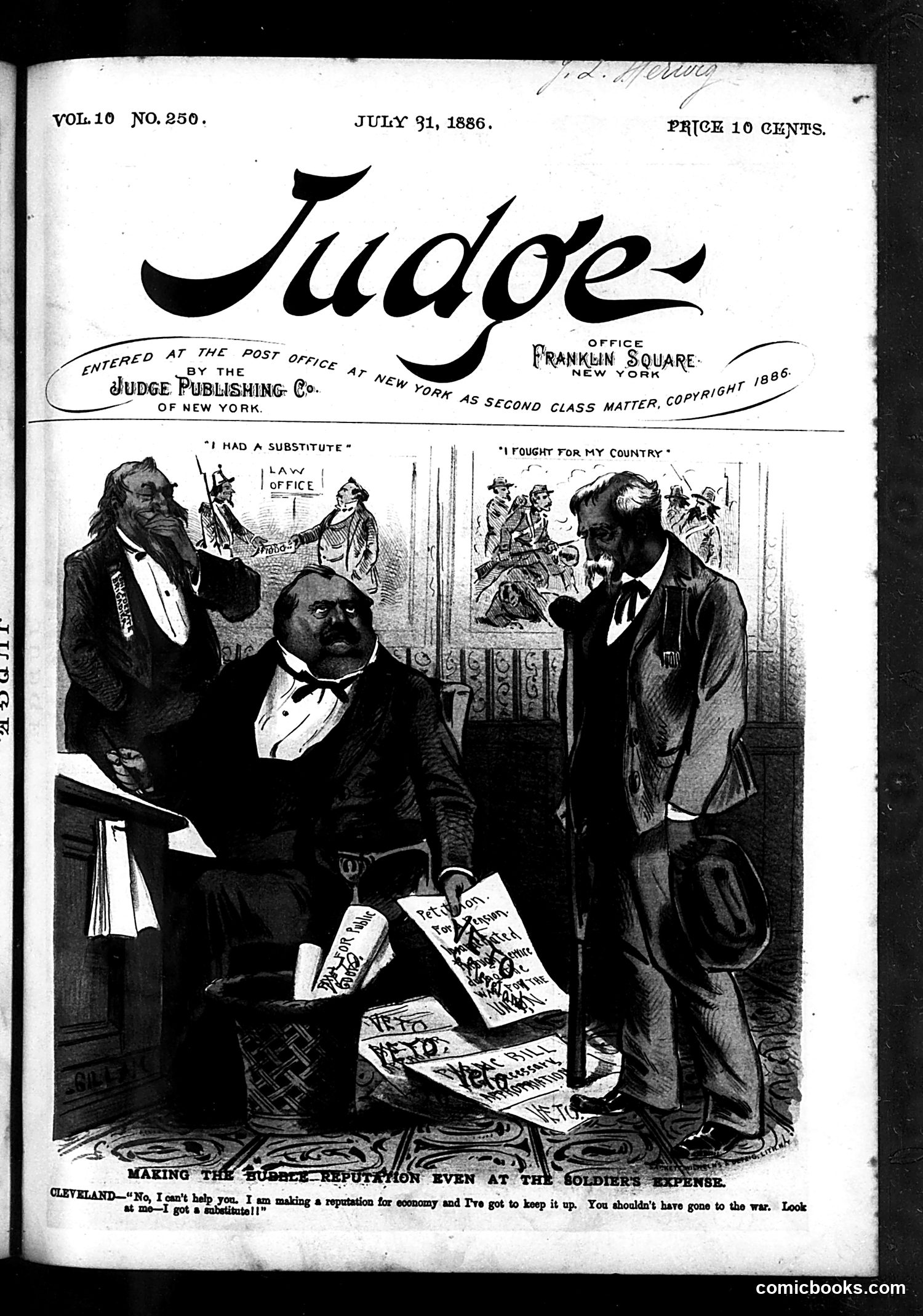 Judge — July 31, 1886