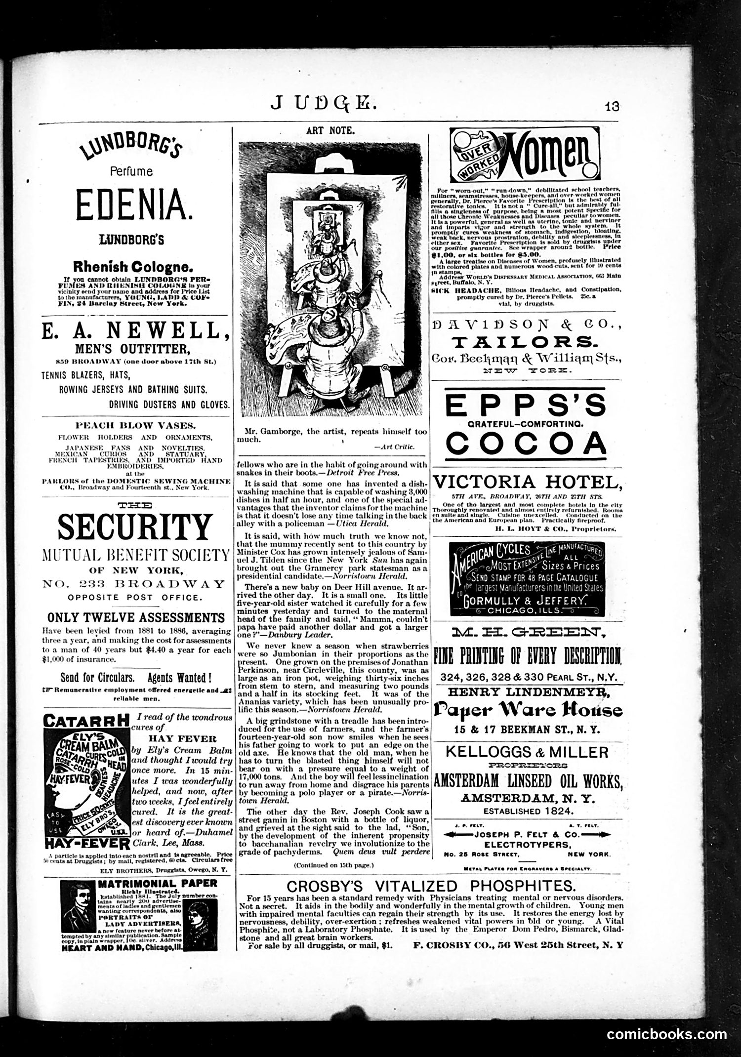 Judge — July 31, 1886 — page 13 of 16