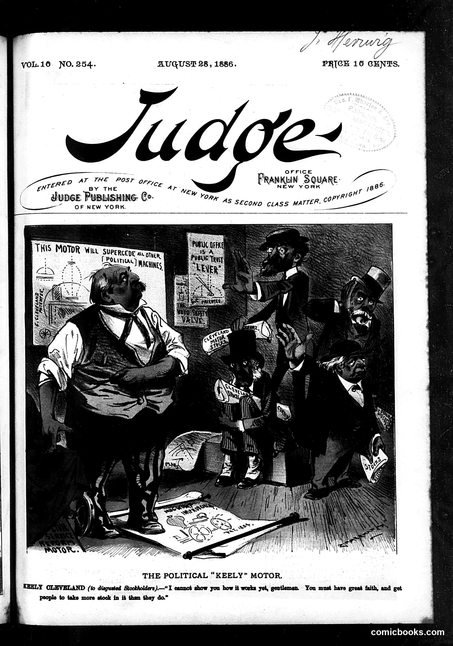 Judge — August 28, 1886