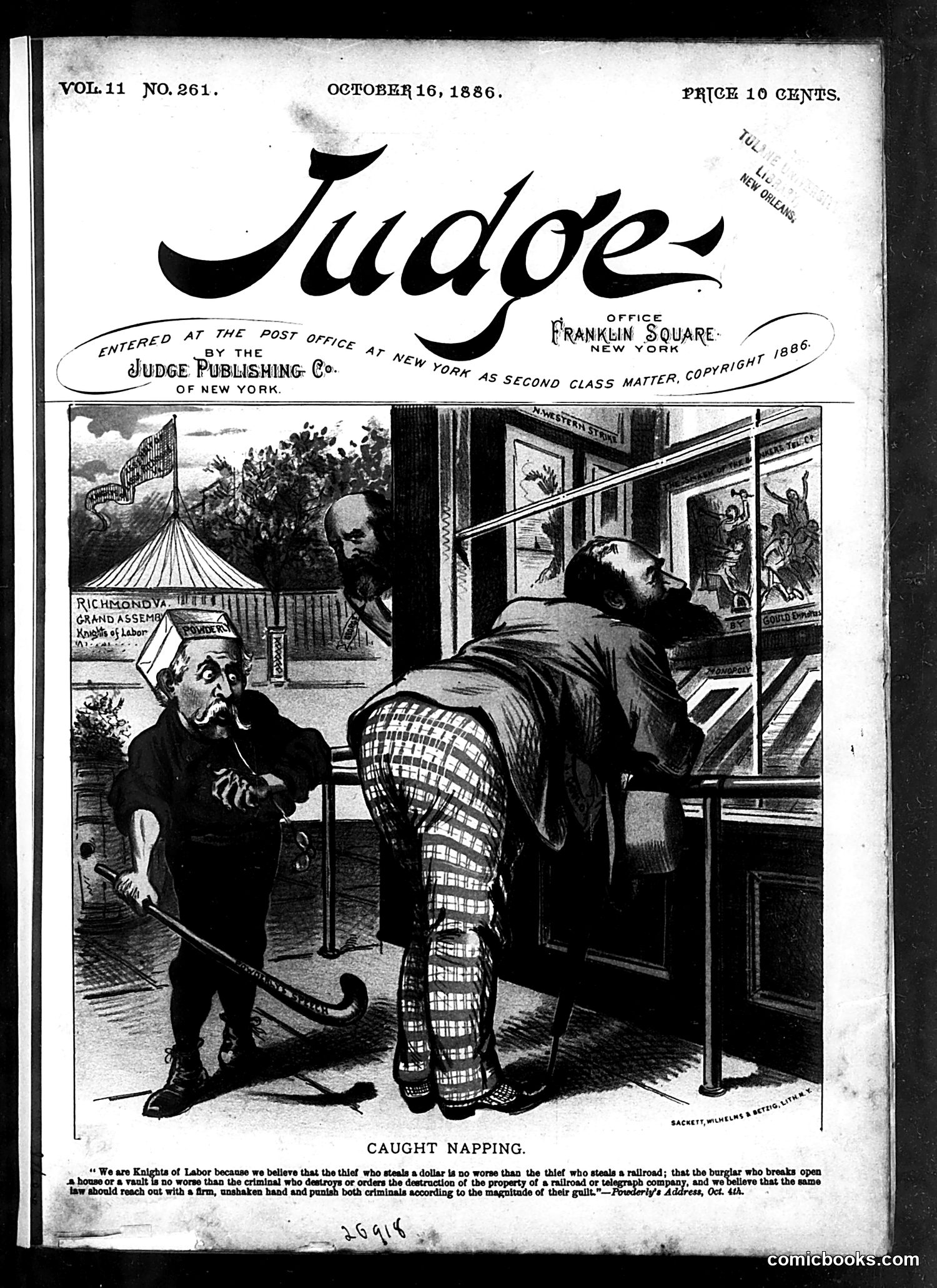 Judge — October 16, 1886