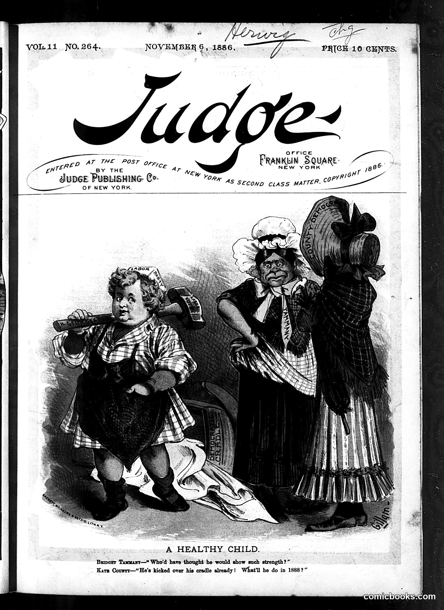 Judge — November 6, 1886