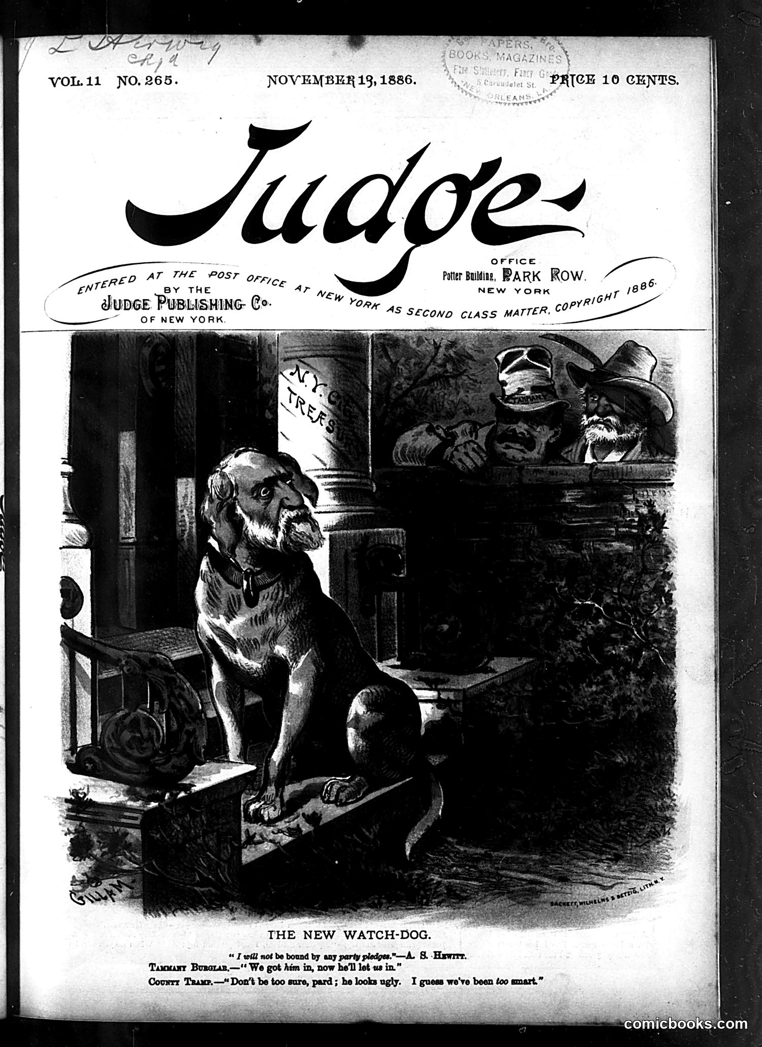 Judge — November 13, 1886