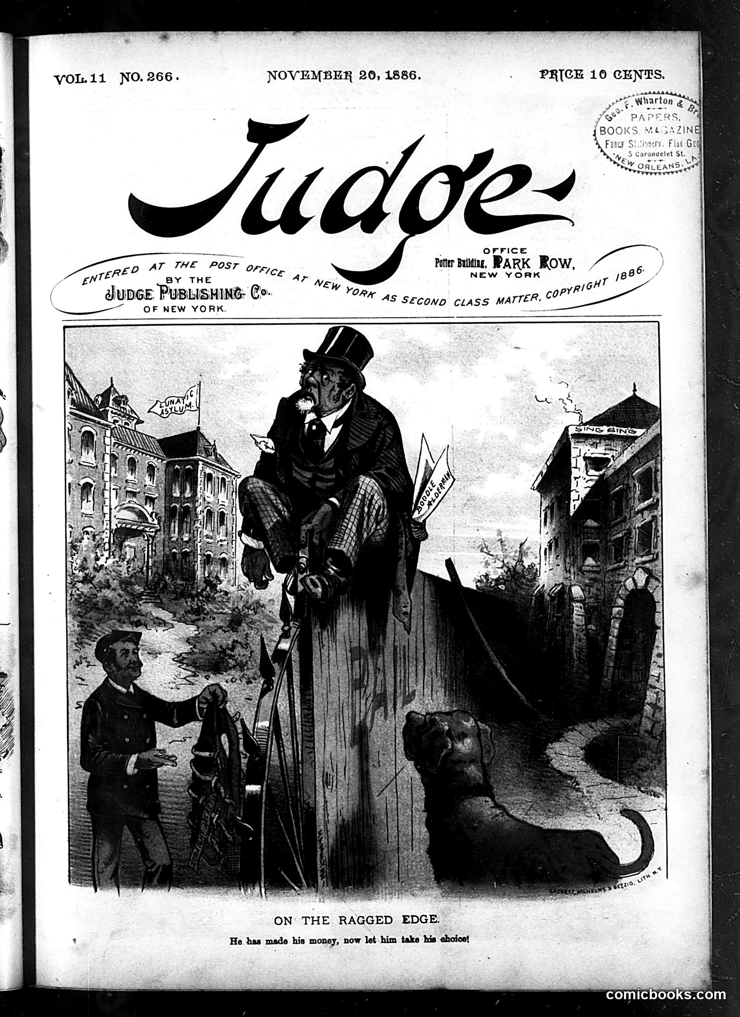 Judge — November 20, 1886