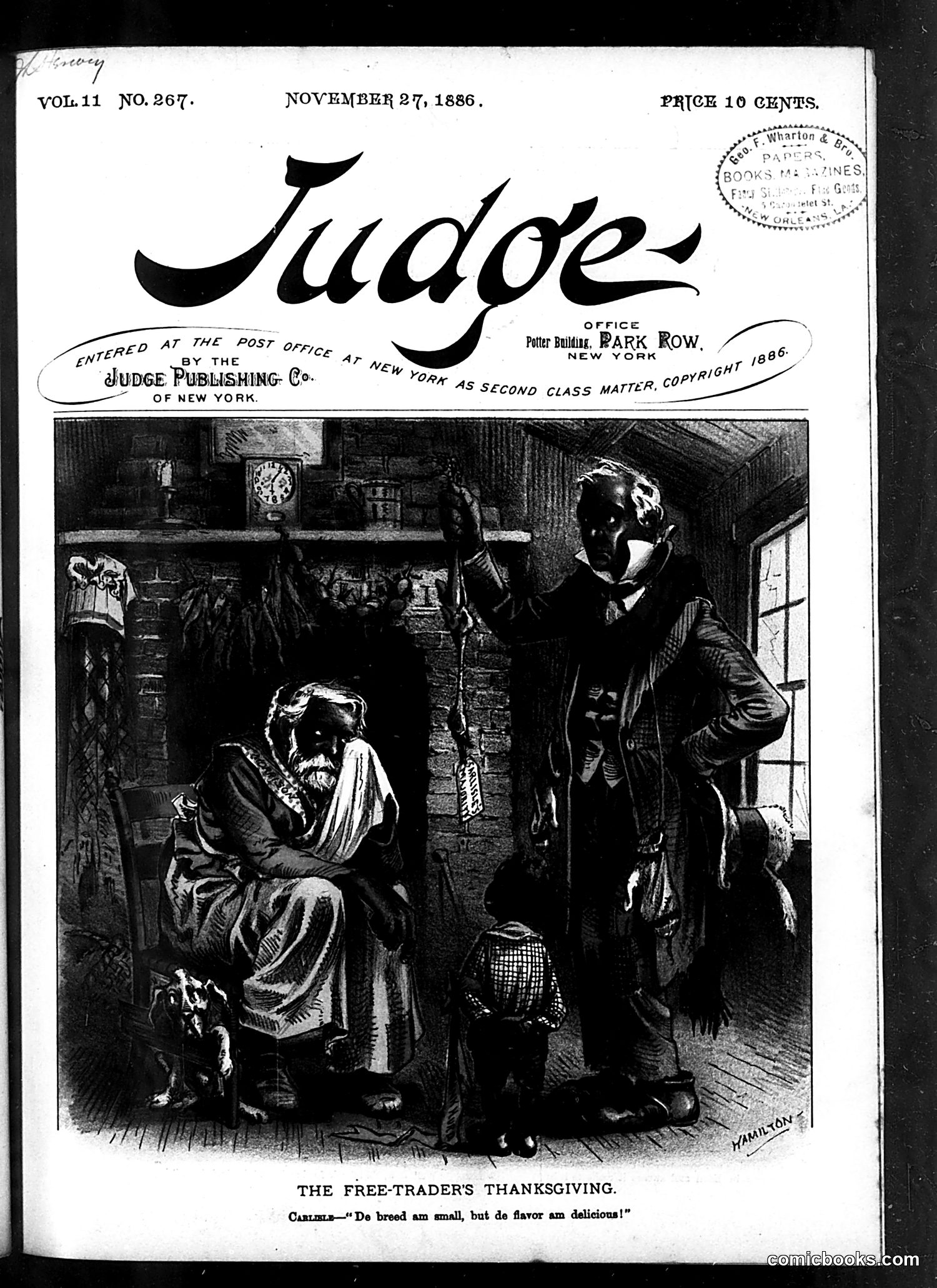 Judge — November 27, 1886