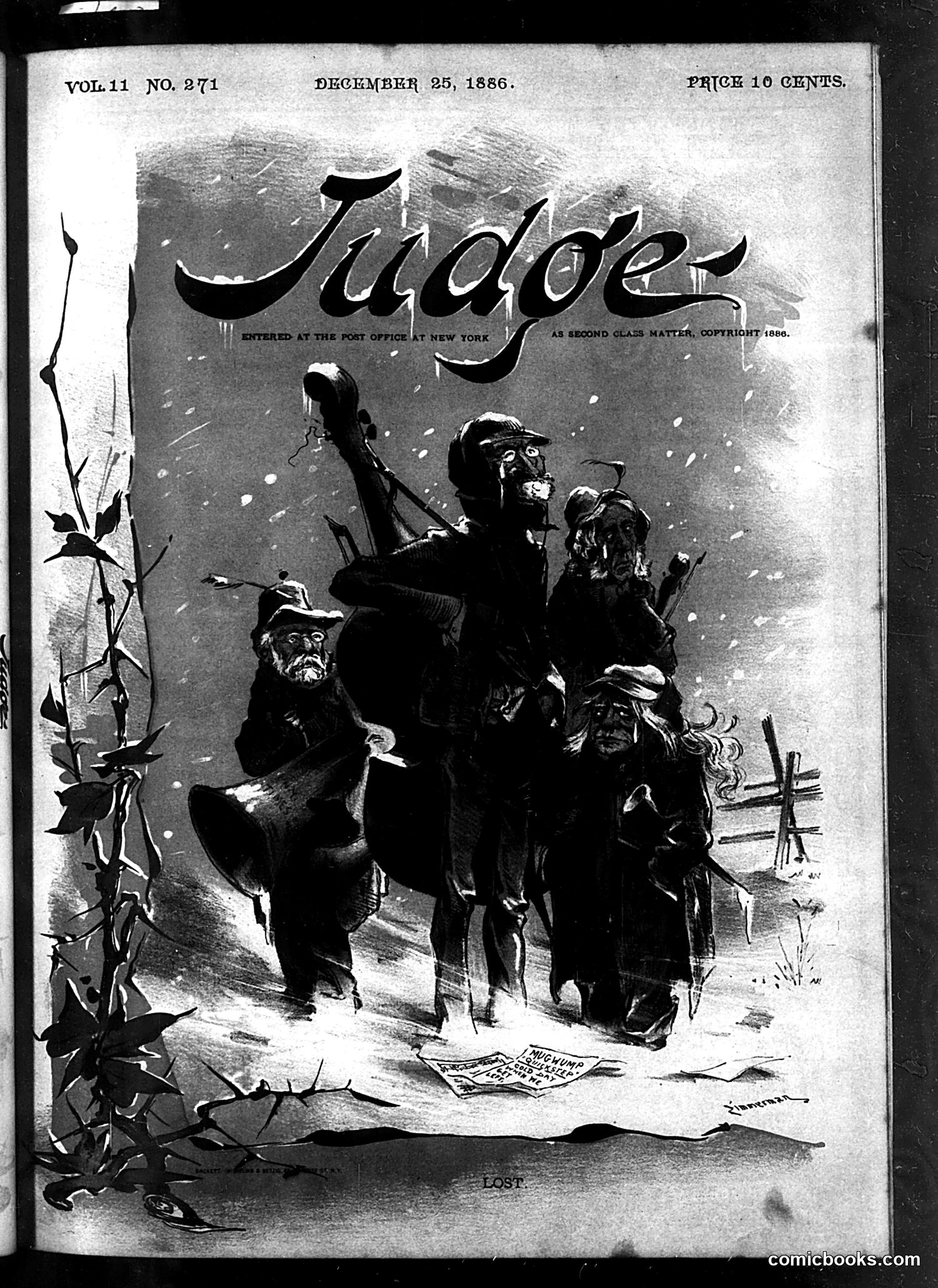 Judge — December 25, 1886