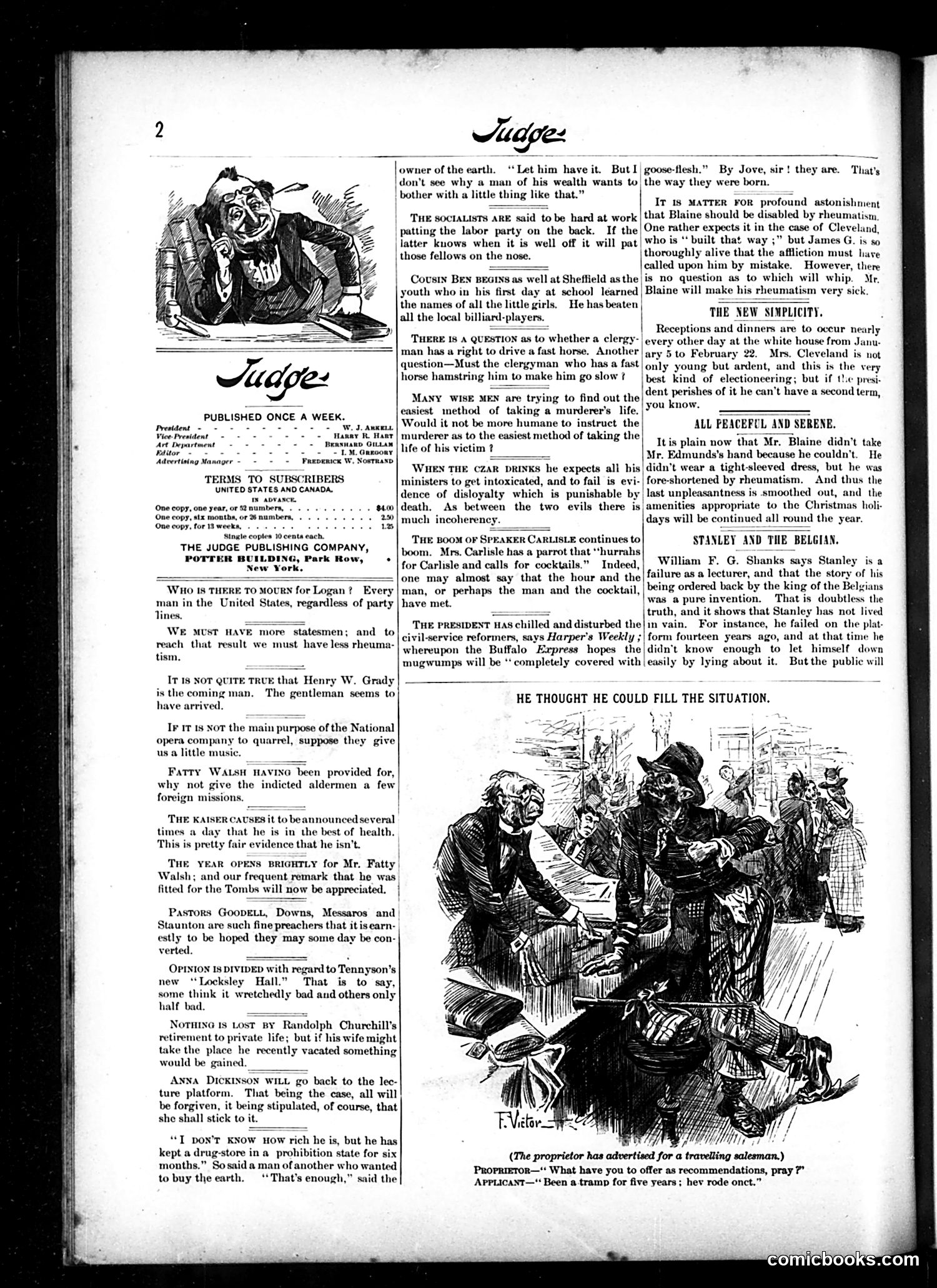 Judge — January 8, 1887 — page 2 of 16