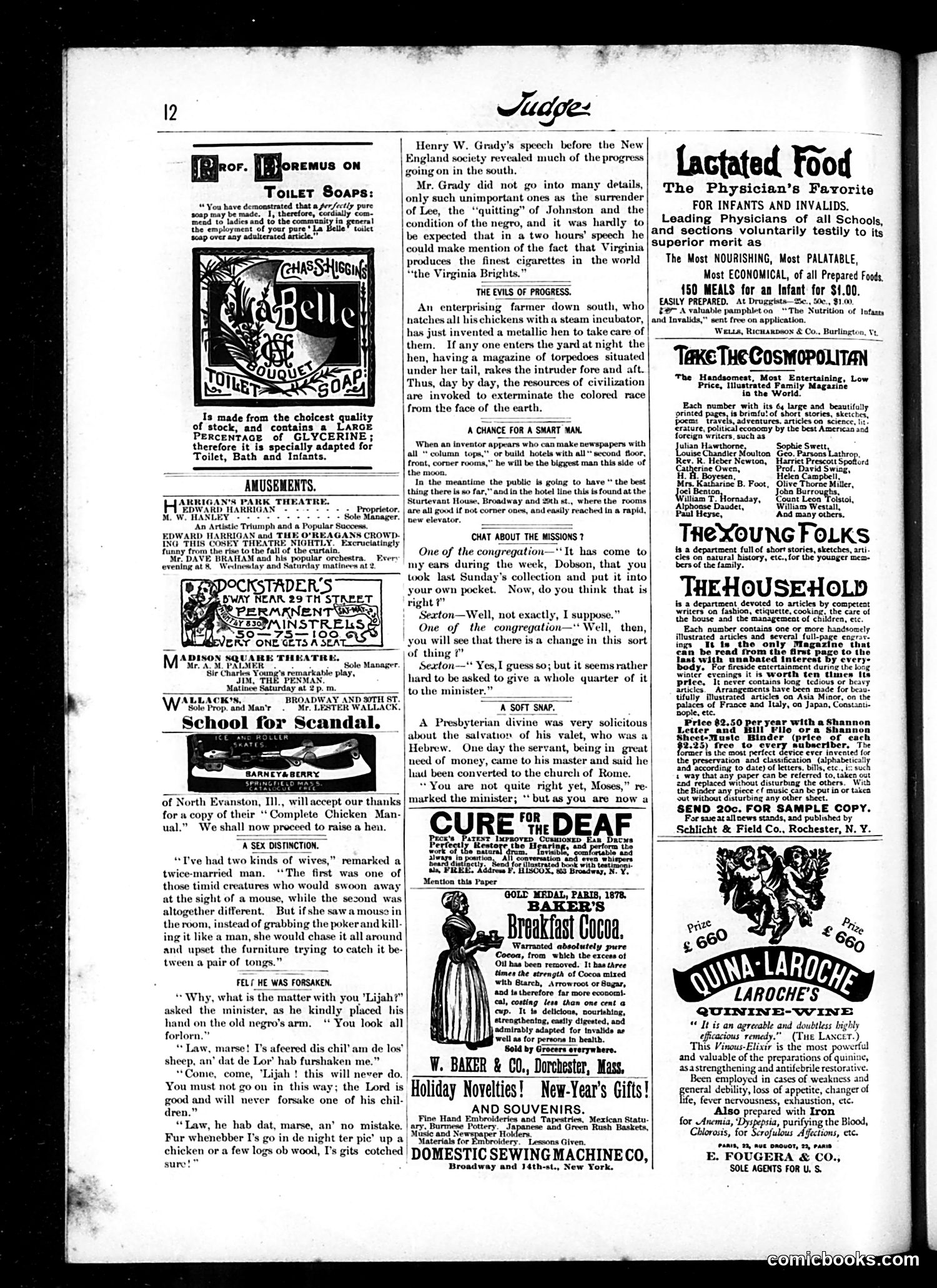 Judge — January 8, 1887 — page 12 of 16