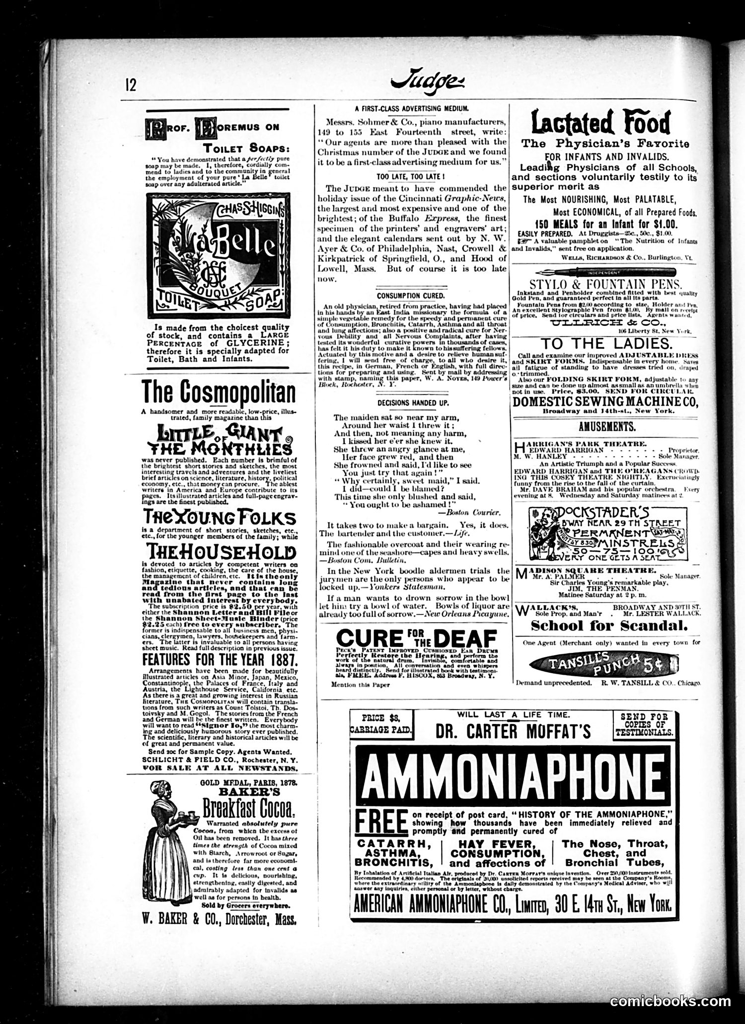 Judge — January 22, 1887 — page 12 of 16