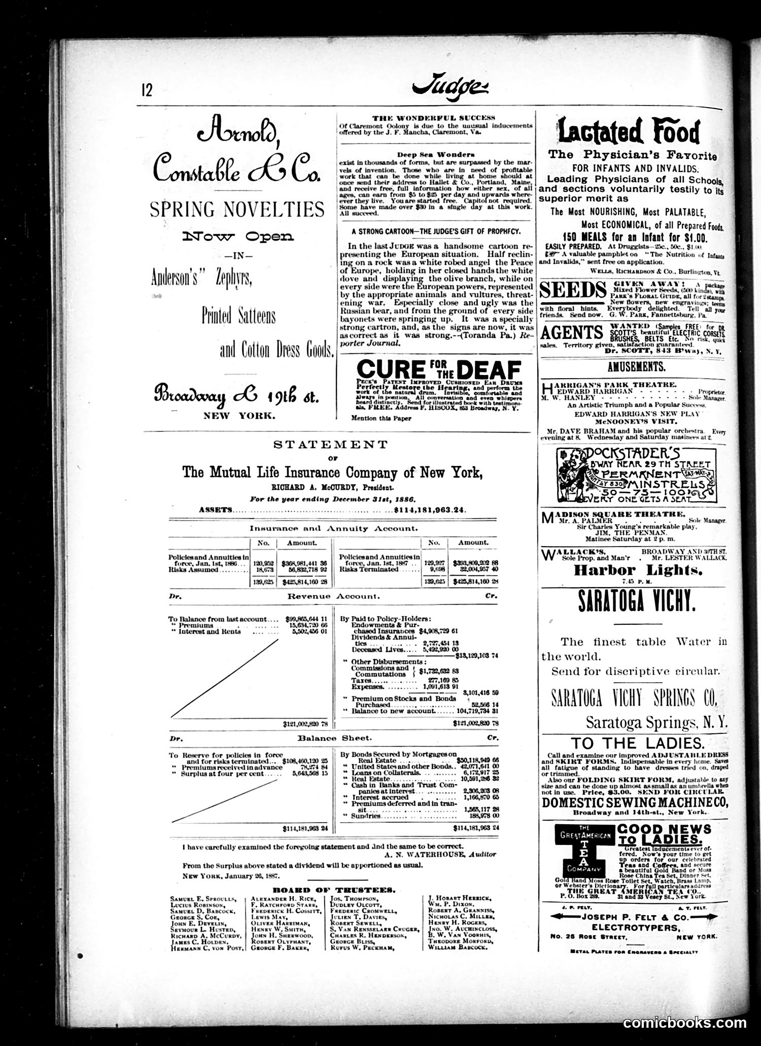 Judge — February 12, 1887 — page 12 of 16