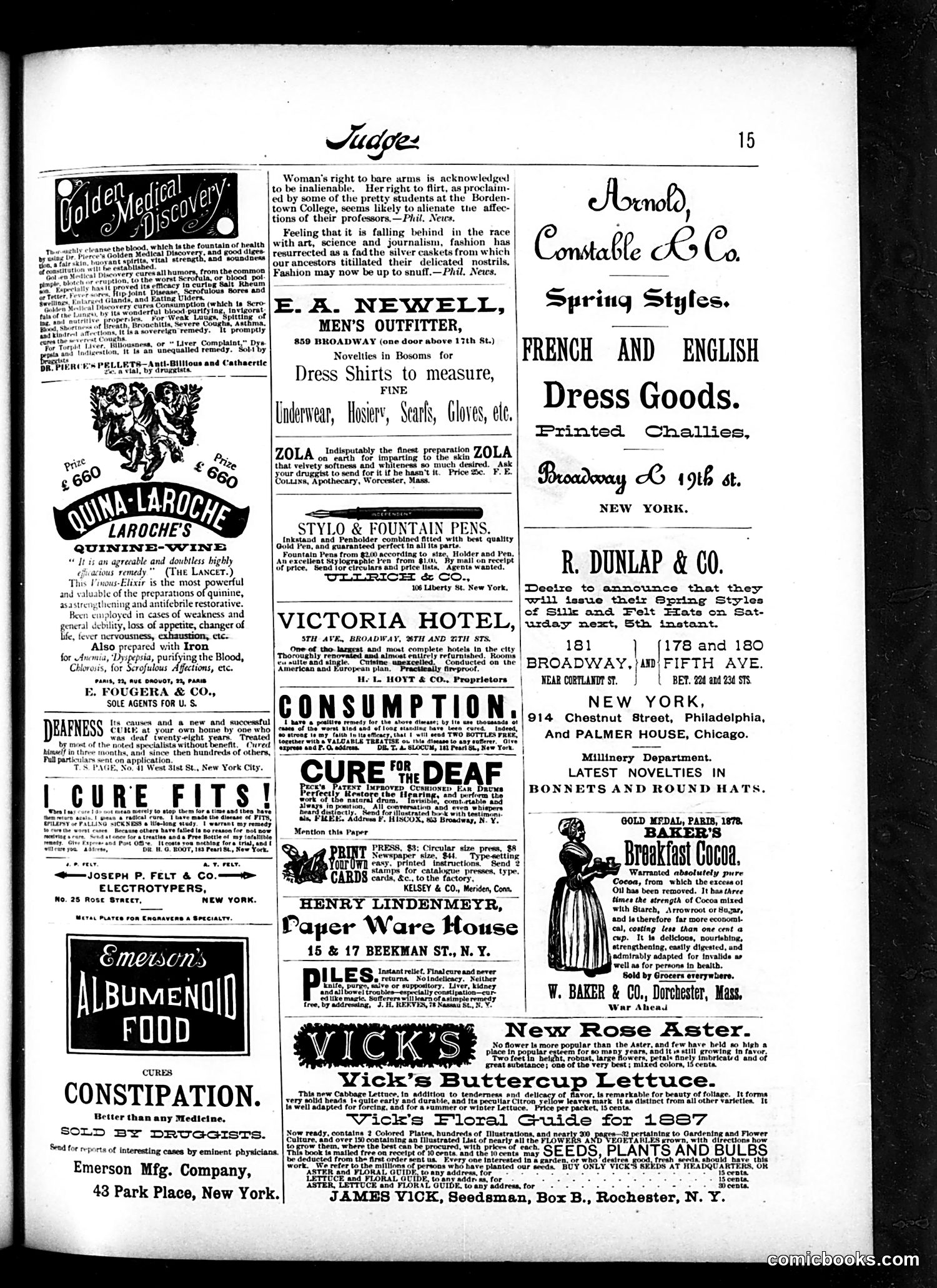 Judge — March 5, 1887 — page 15 of 16